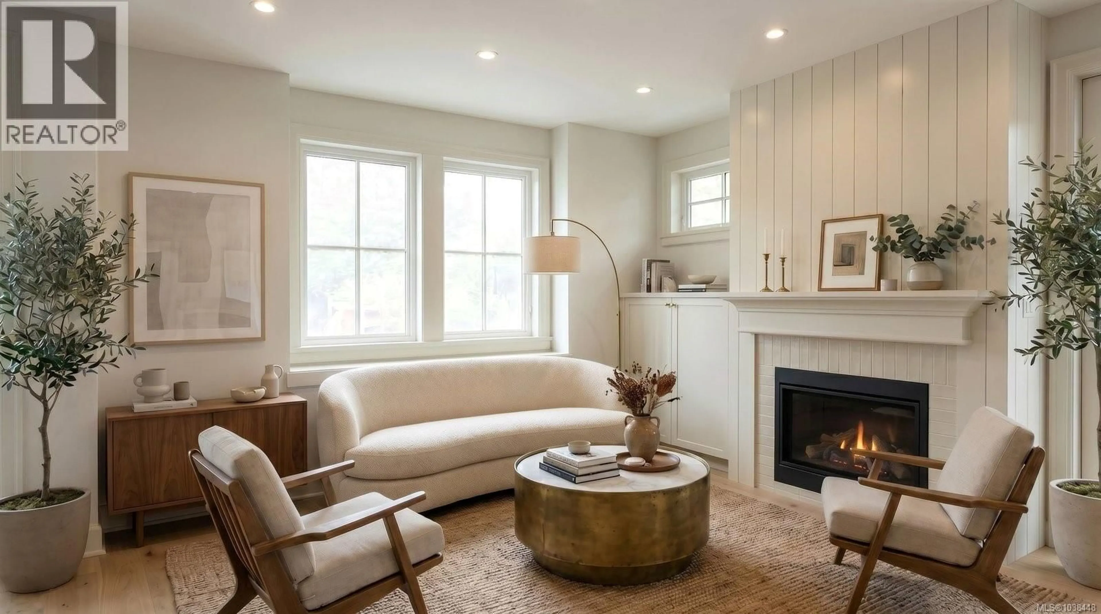 Living room with furniture, wood/laminate floor for 2456 PLUMER STREET, Oak Bay British Columbia V8S2T8