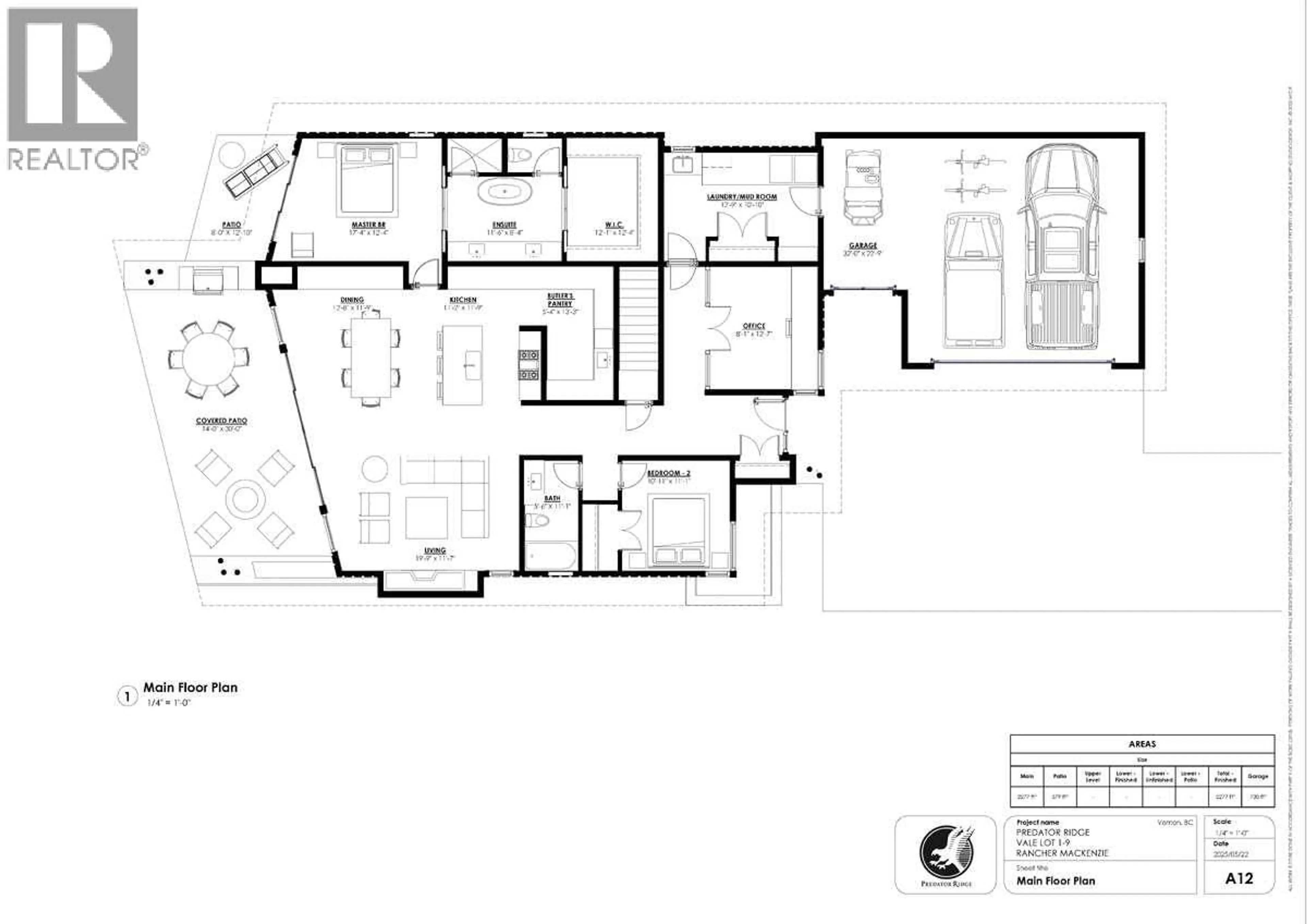 Floor plan for 818 PREDATOR RIDGE DRIVE, Vernon British Columbia V1H1G4