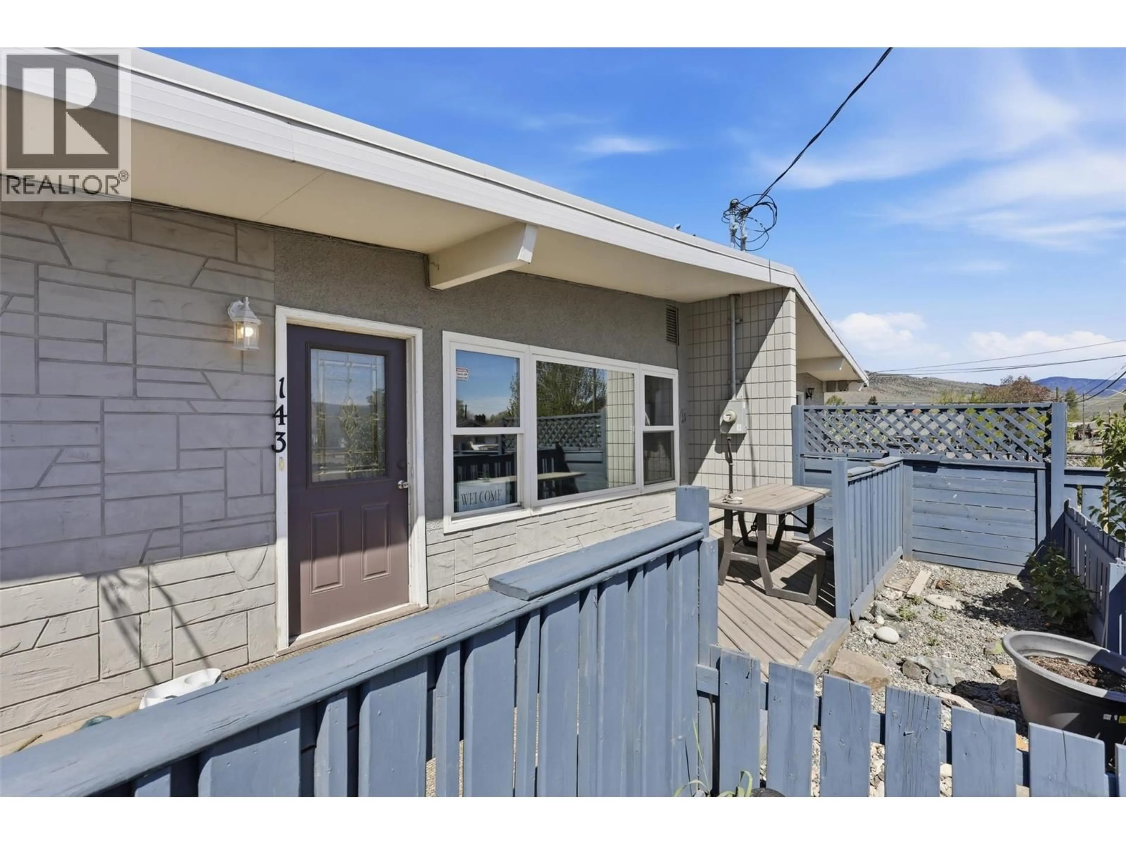 Patio, unknown for 143 CEDAR STREET, Kamloops British Columbia V2B1G2