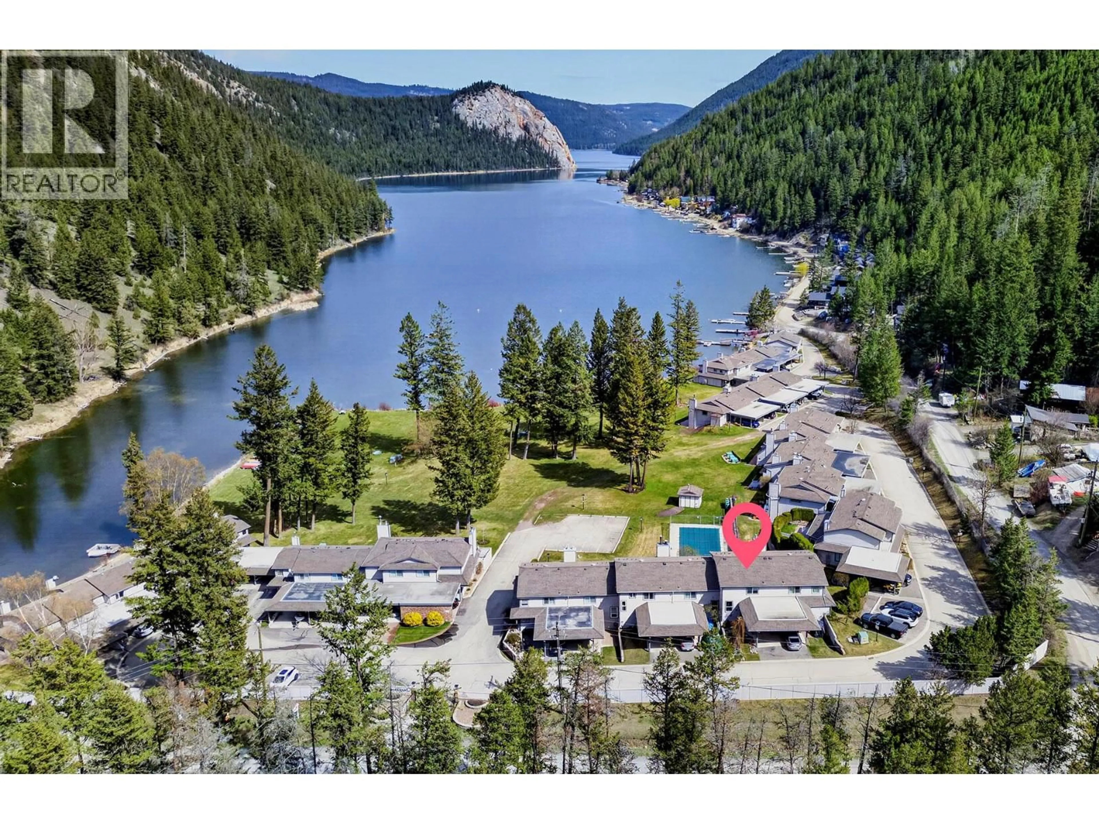 A pic from outside/outdoor area/front of a property/back of a property/a pic from drone, water/lake/river/ocean view for 25 - 1801 PAUL LAKE ROAD, Kamloops British Columbia V2H1N7