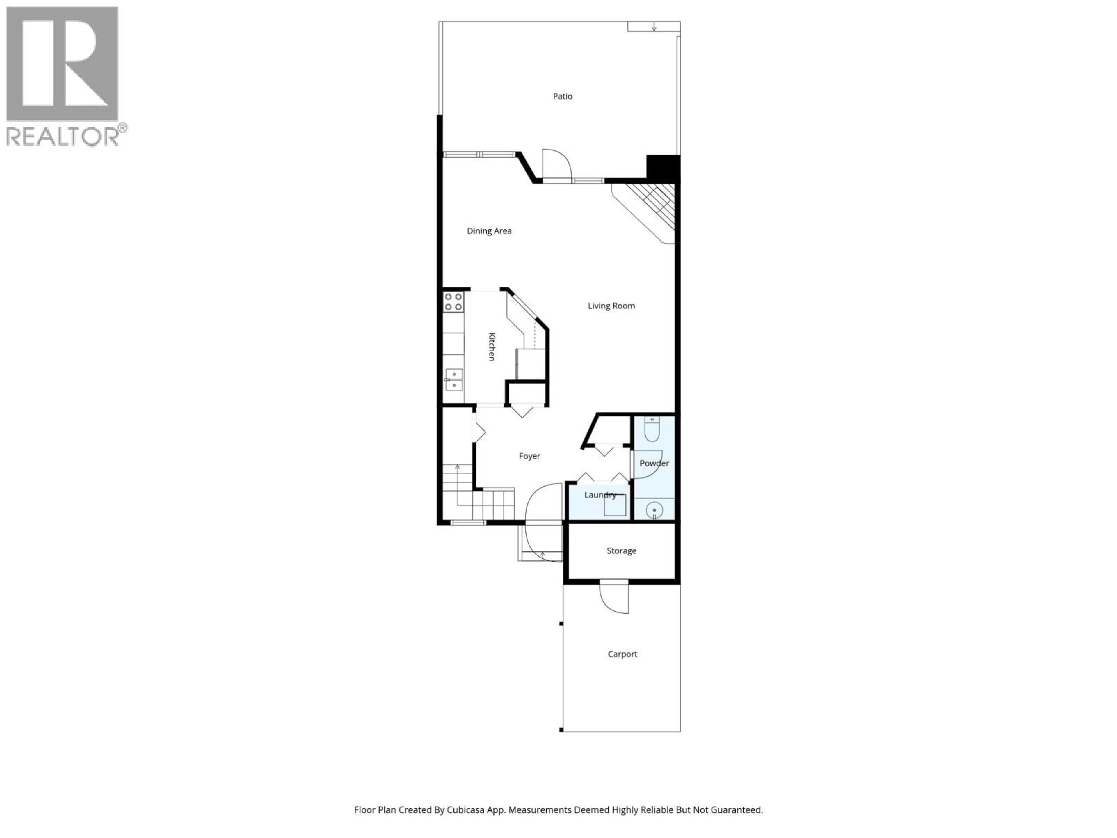 Floor plan for 25 - 1801 PAUL LAKE ROAD, Kamloops British Columbia V2H1N7