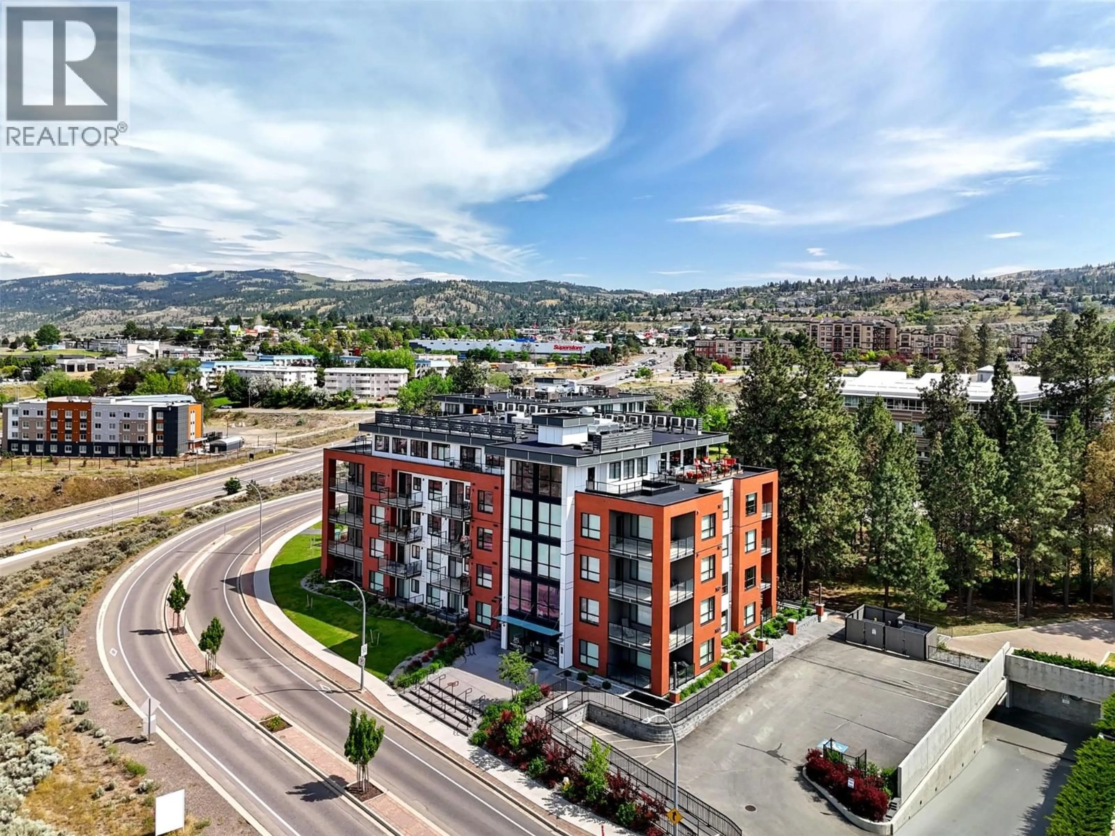 A pic from outside/outdoor area/front of a property/back of a property/a pic from drone, unknown for 207 - 875 UNIVERSITY DRIVE, Kamloops British Columbia V2C0J8