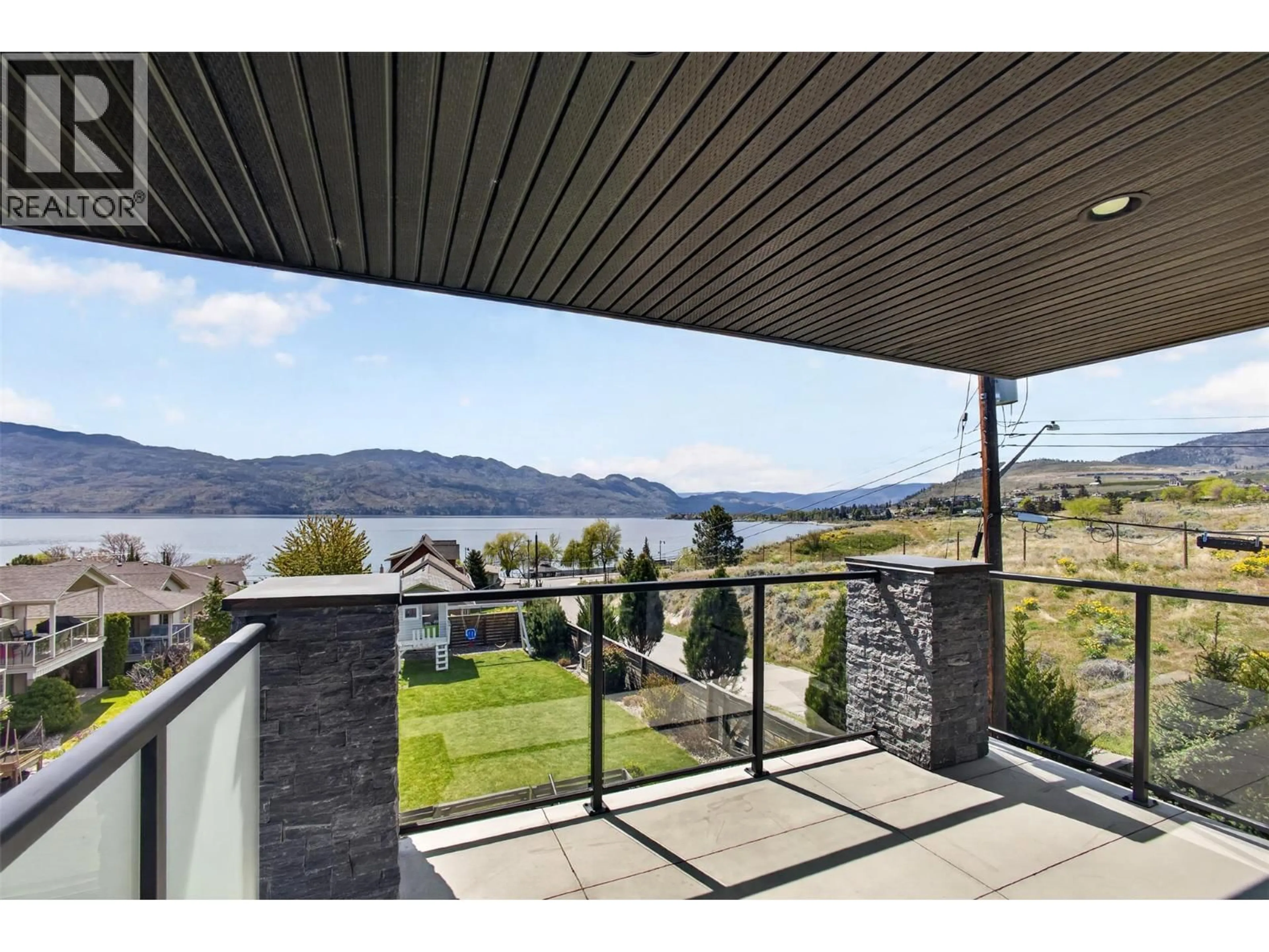 Patio, water/lake/river/ocean view for 3859 CARRALL ROAD, West Kelowna British Columbia V4T2C7