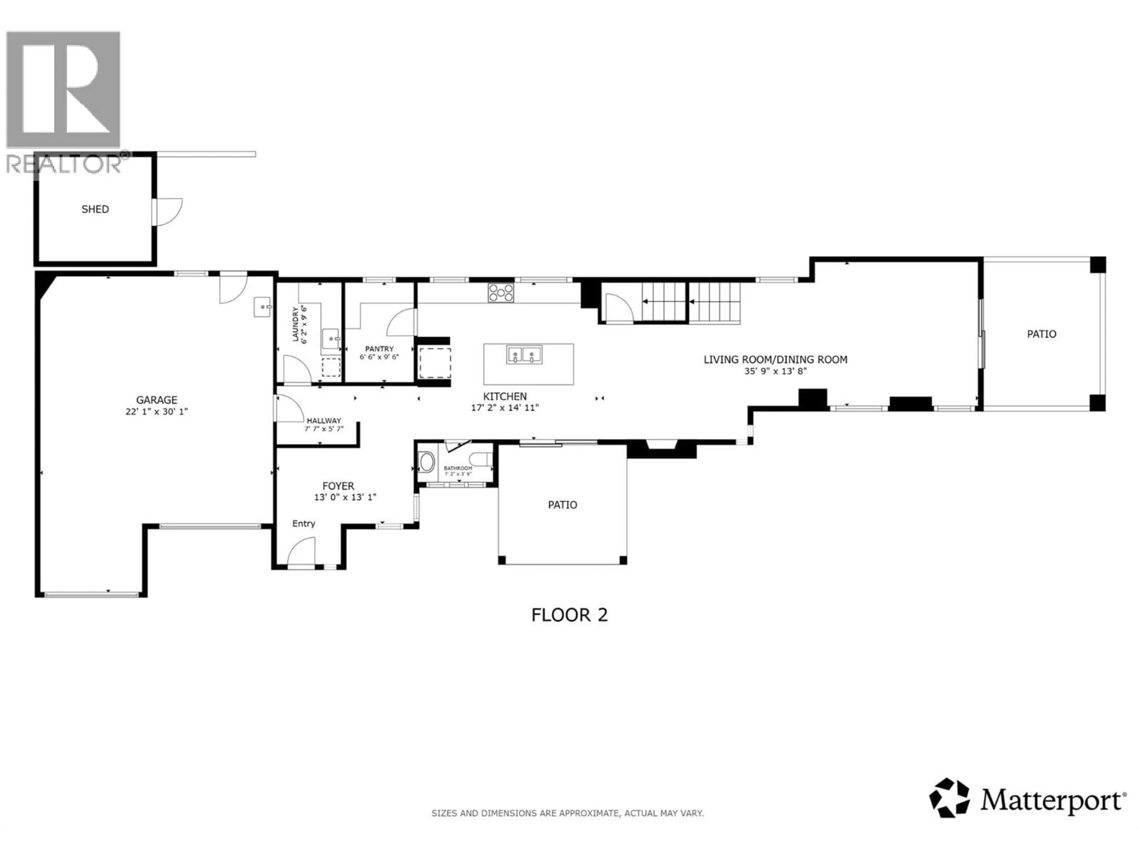 Floor plan for 3859 CARRALL ROAD, West Kelowna British Columbia V4T2C7