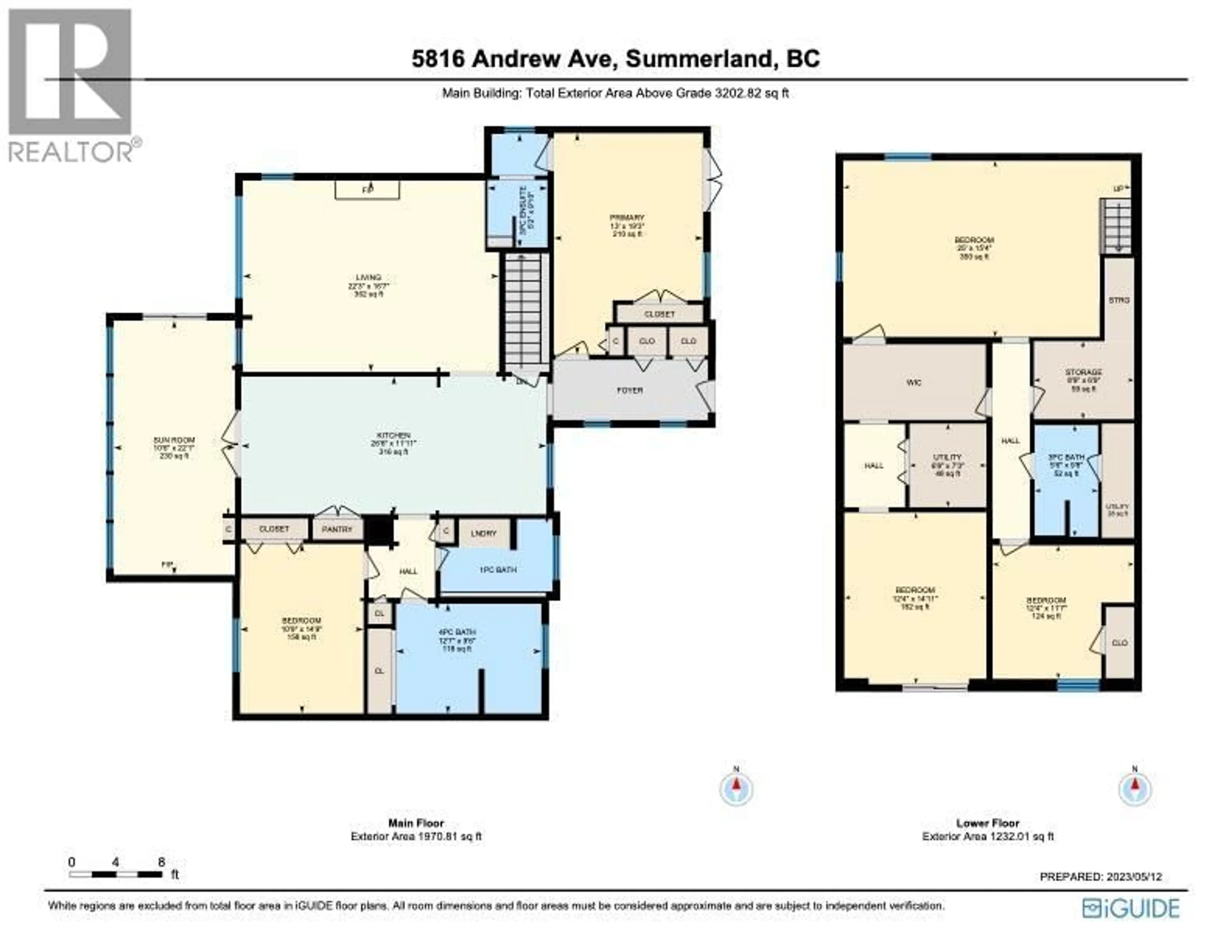 Floor plan for 5816 ANDREW AVENUE, Summerland British Columbia V0H1Z9