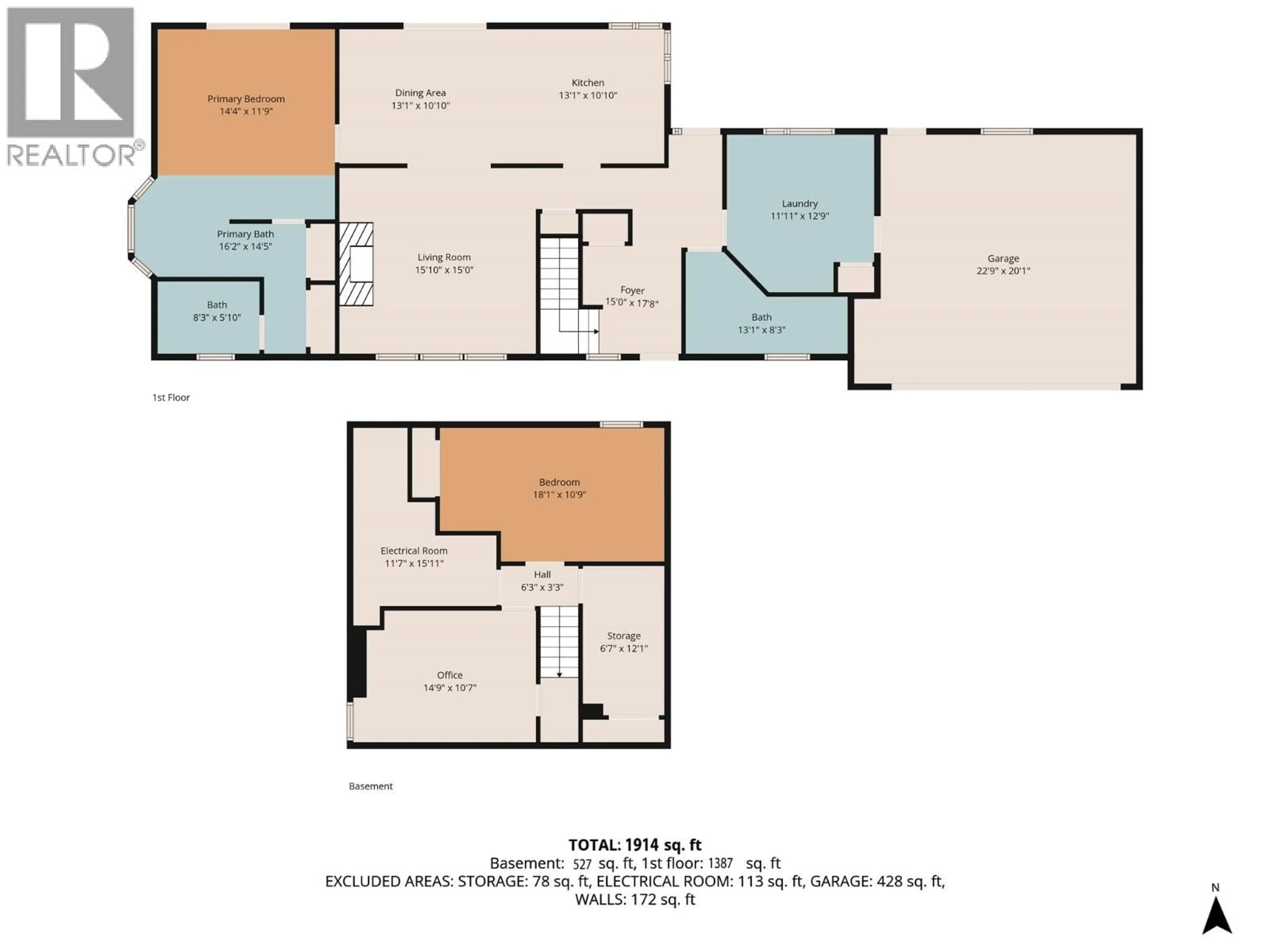 Floor plan for 9276 CHINOOK ROAD, Vernon British Columbia V1H1K3