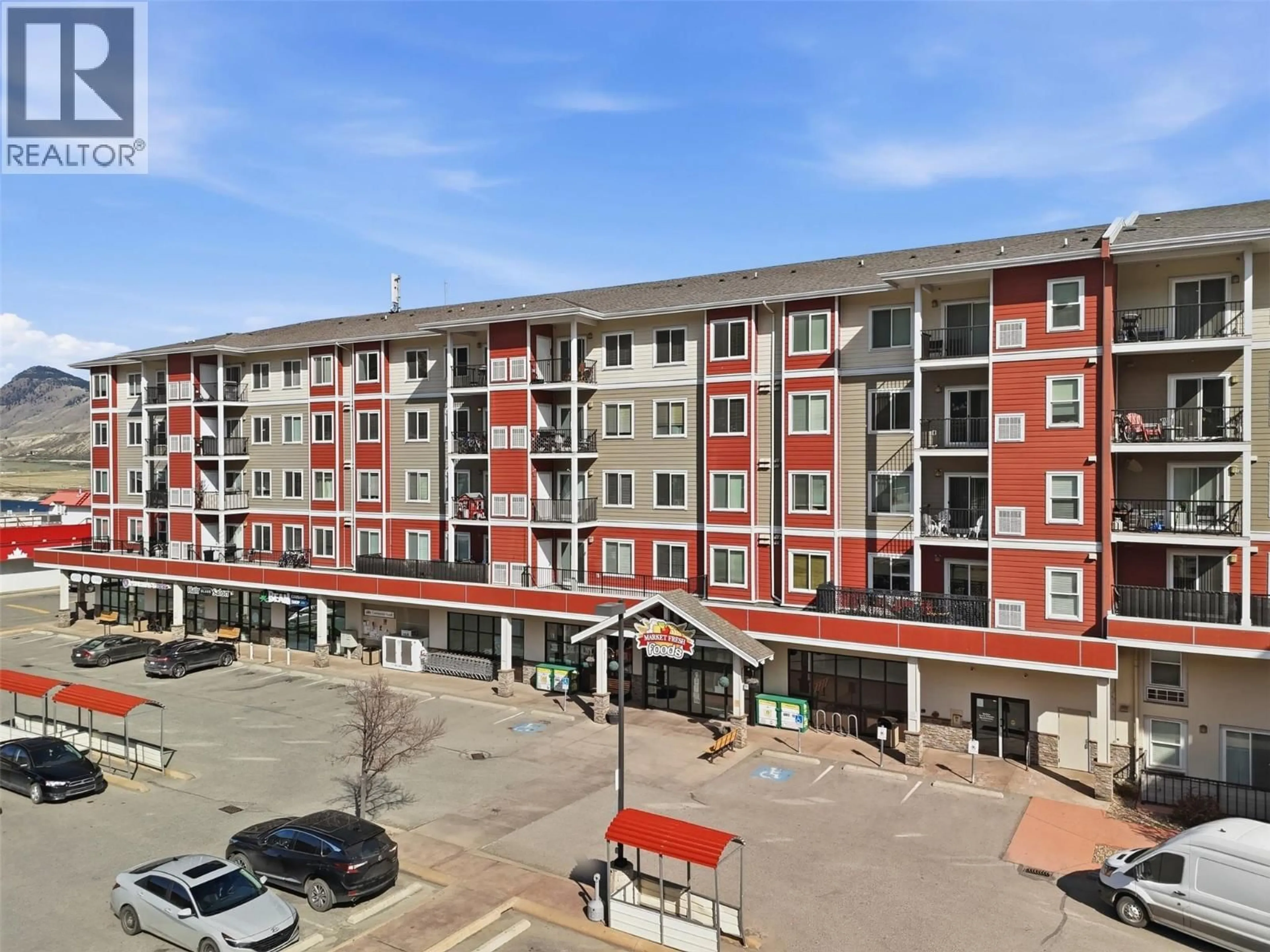 A pic from outside/outdoor area/front of a property/back of a property/a pic from drone, unknown for 309 - 5170 DALLAS DRIVE, Kamloops British Columbia V2C6K6