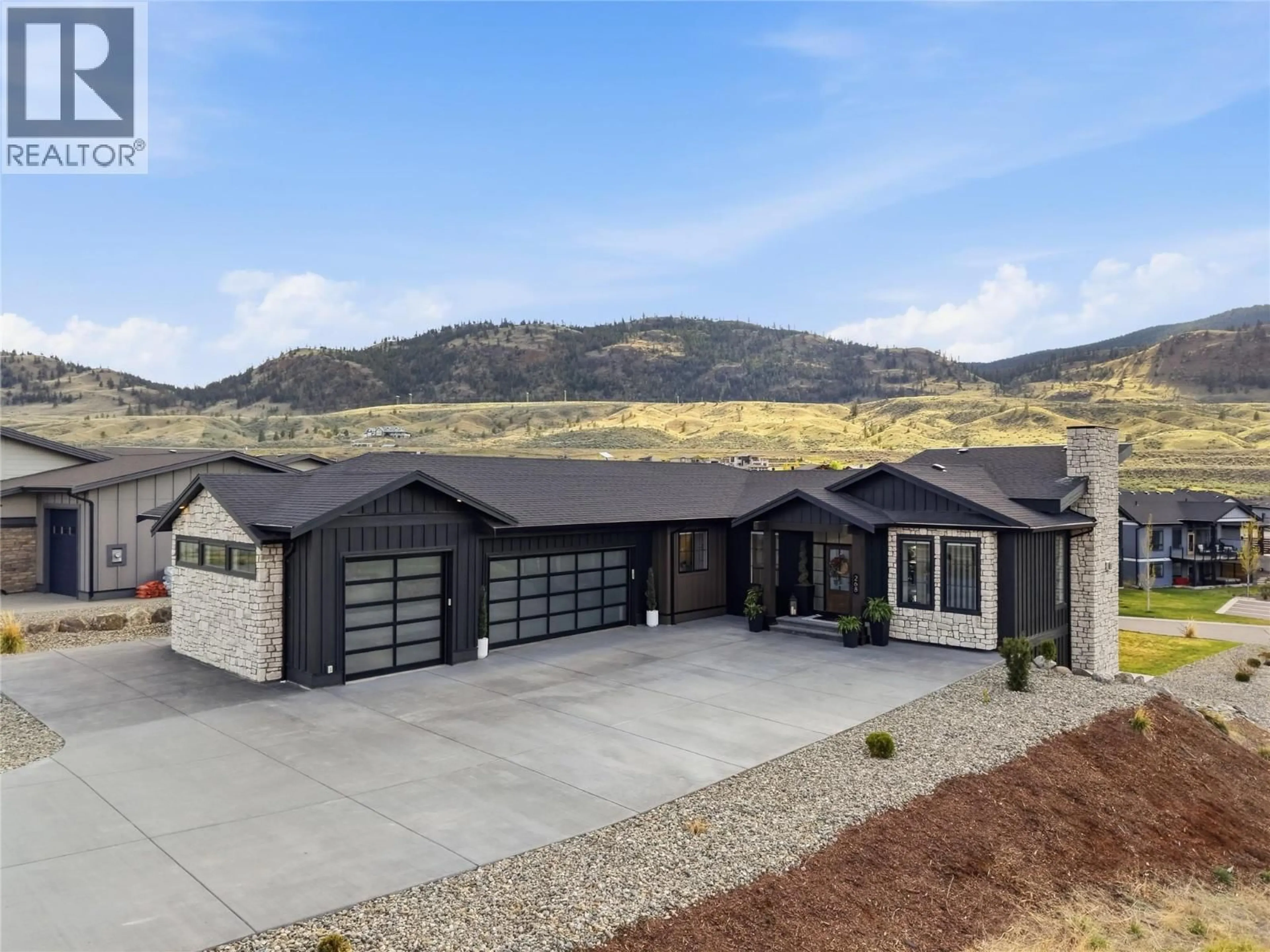 Home with vinyl exterior material, mountain view for 268 RUE CHEVAL NOIR OTHER, Kamloops British Columbia V1S0G2