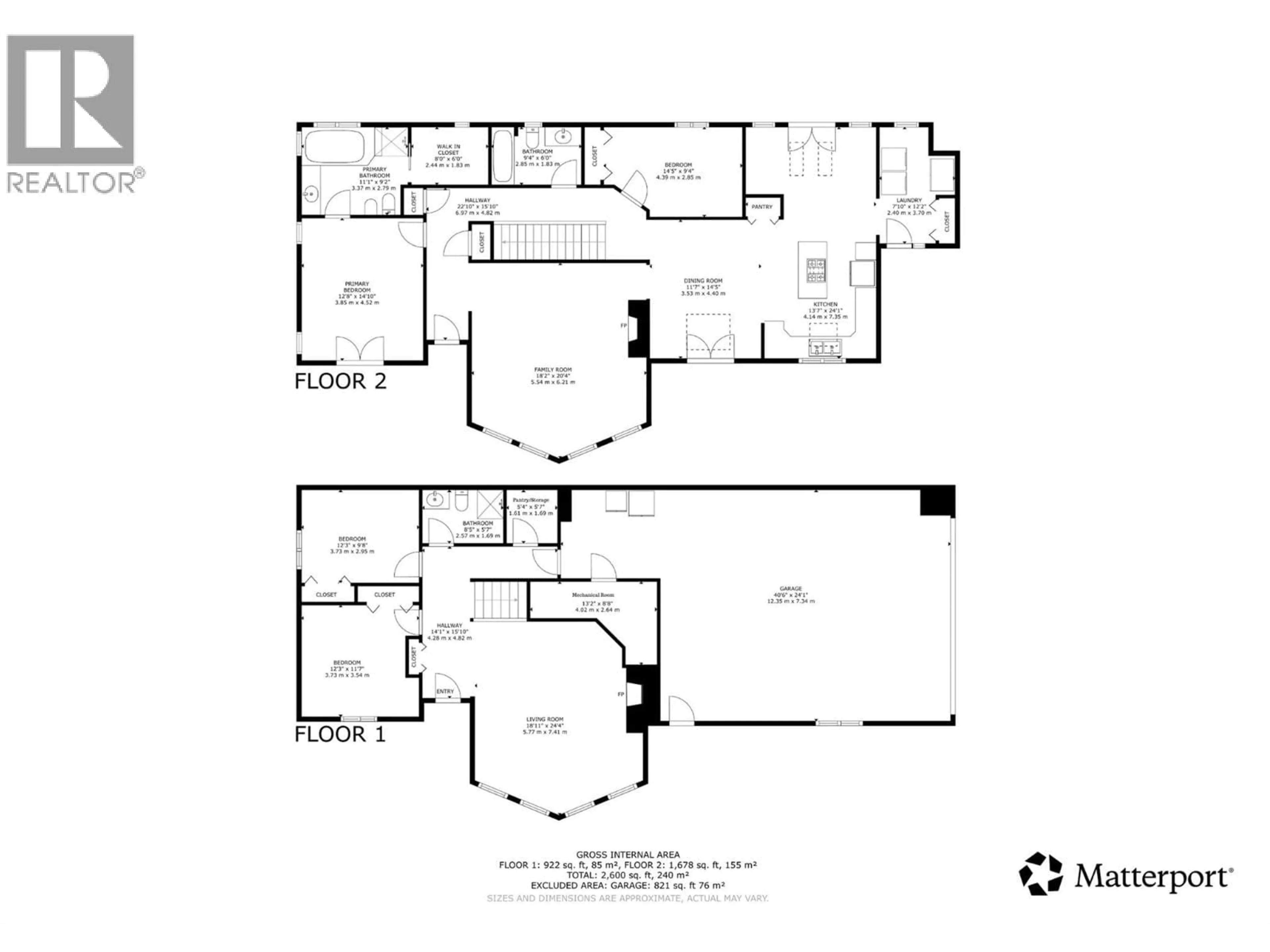 Floor plan for 2489 38TH STREET, Canyon British Columbia V0B1G2