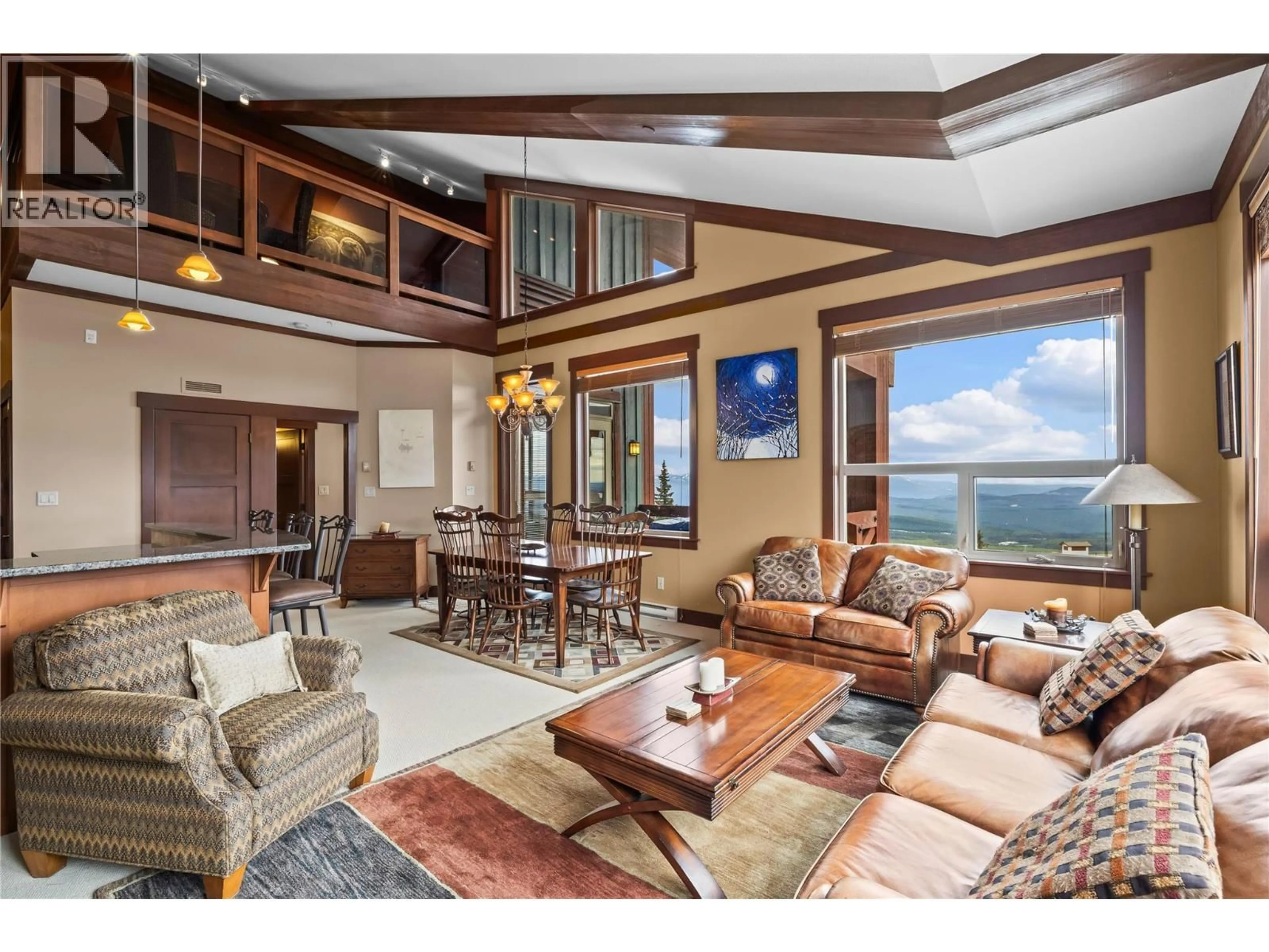 Living room with furniture, unknown for 401 - 5259 BIG WHITE ROAD, Big White British Columbia V1P1P3