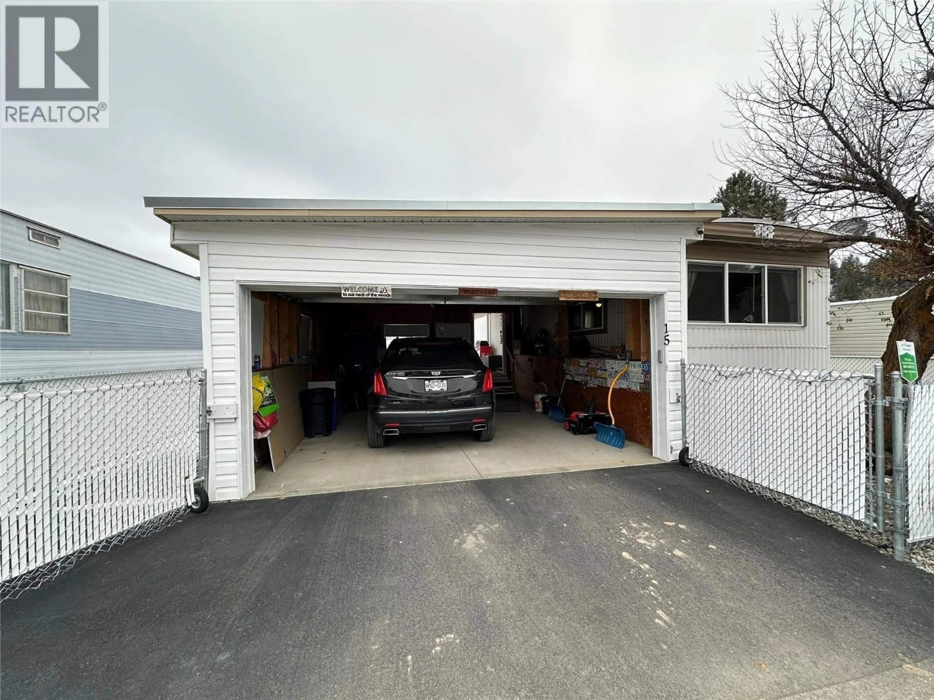 Indoor garage for 15 - 473 CORINA AVENUE, Princeton British Columbia V0X1W0