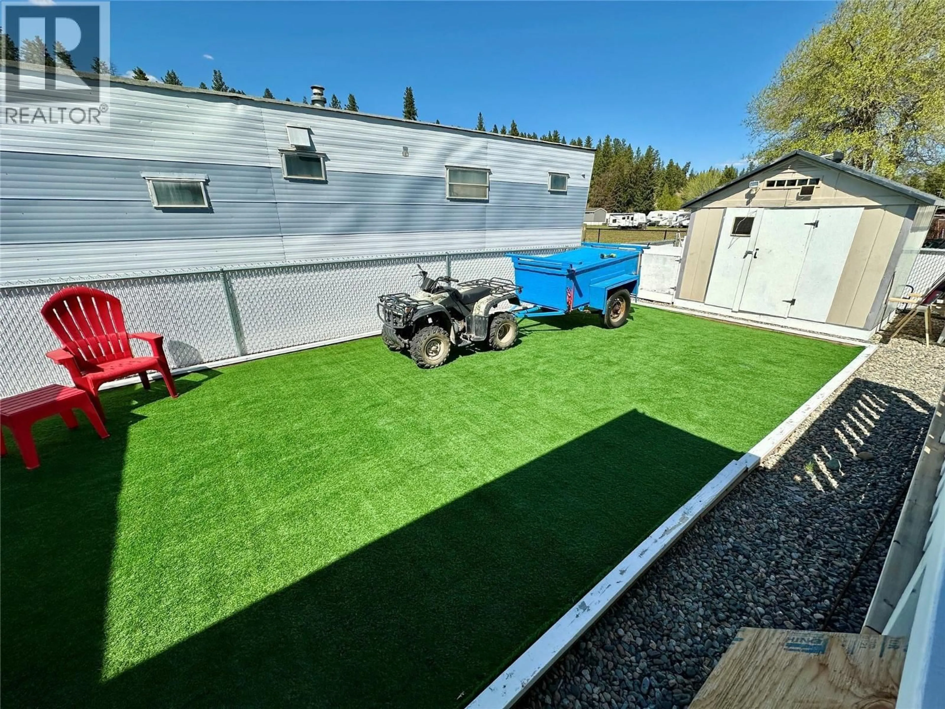 A pic from outside/outdoor area/front of a property/back of a property/a pic from drone, unknown for 15 - 473 CORINA AVENUE, Princeton British Columbia V0X1W0