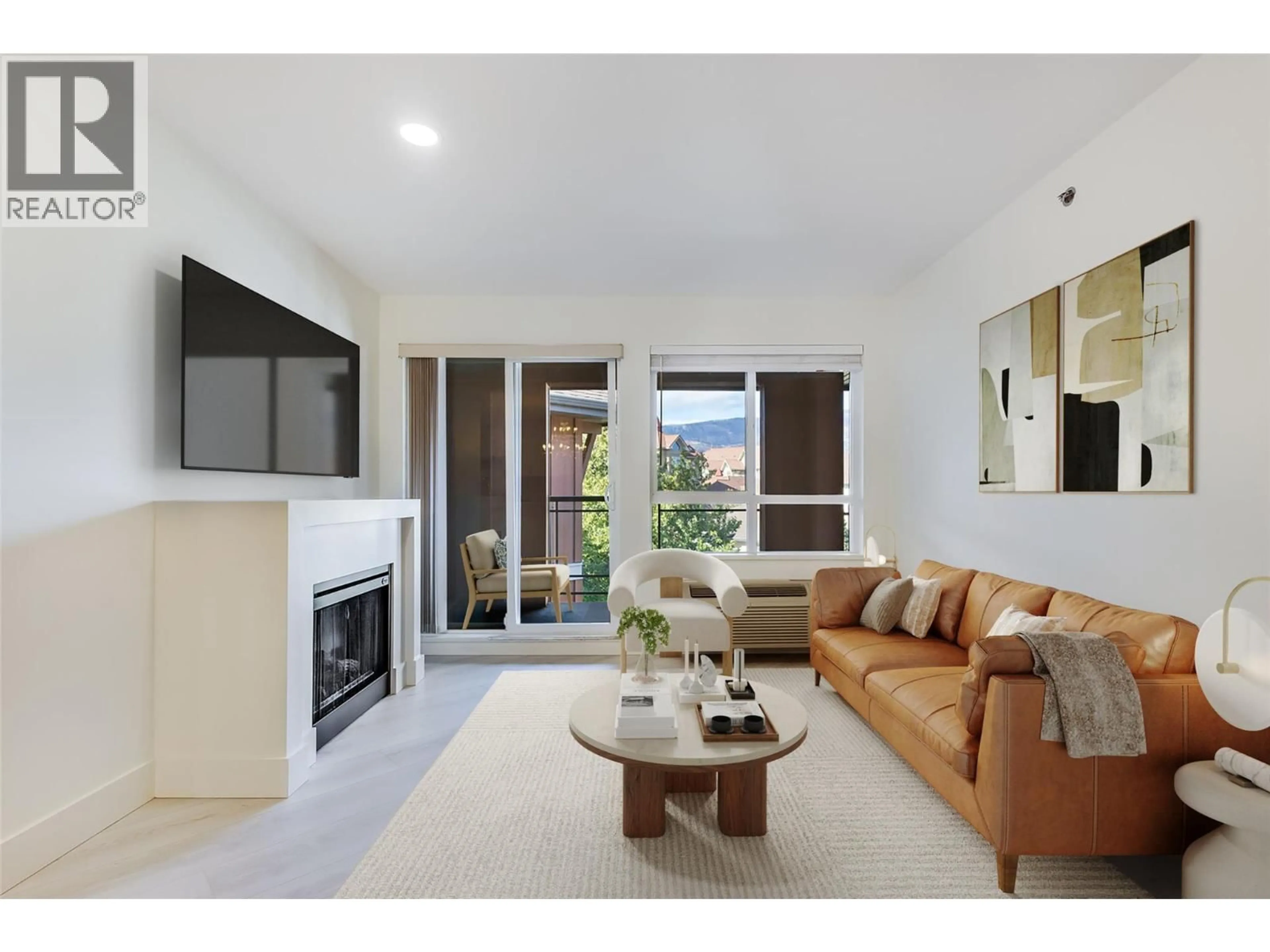 Living room with furniture, unknown for 432 - 1099 SUNSET DRIVE, Kelowna British Columbia V1Y9Z2