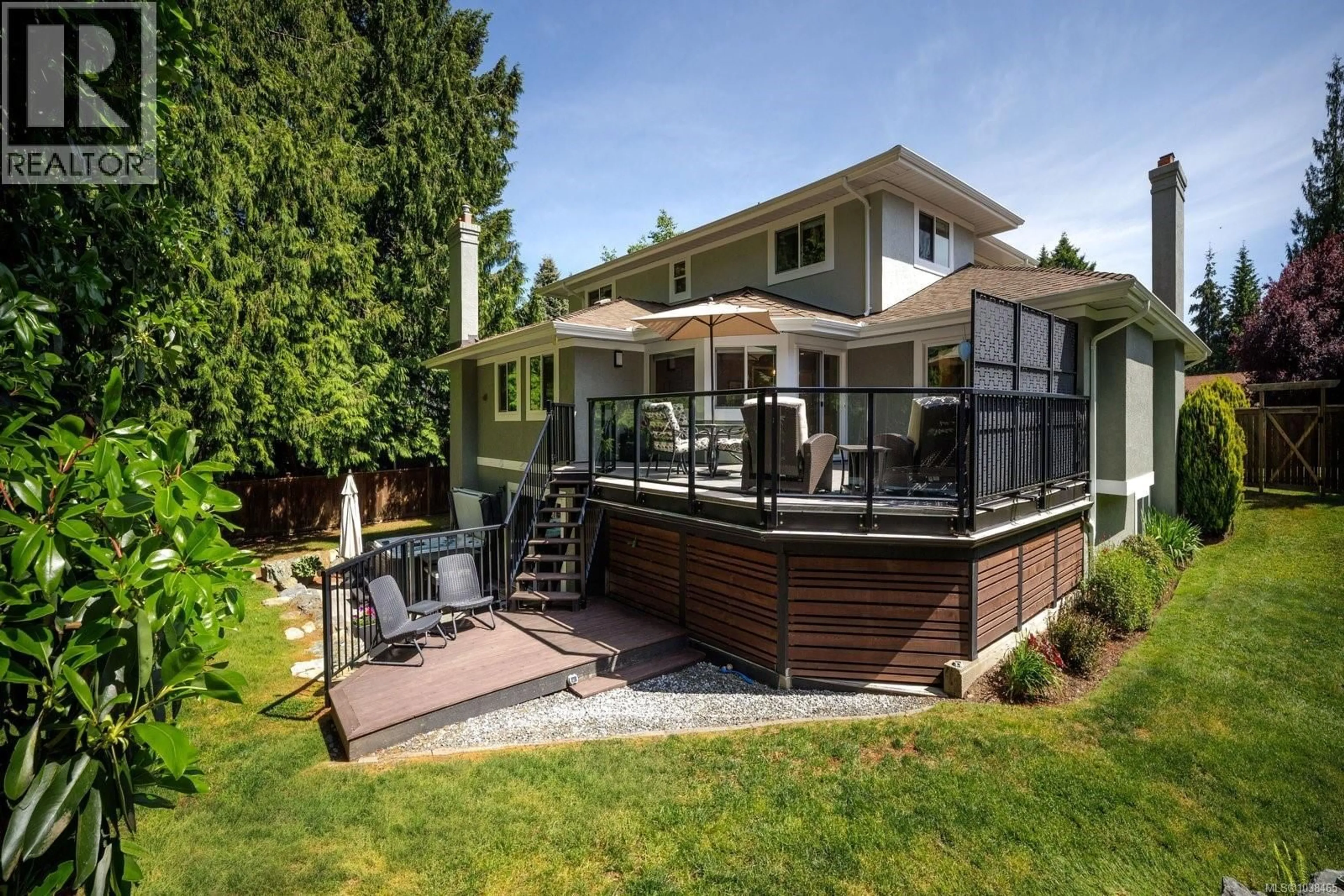 Patio, water/lake/river/ocean view for 8615 SENTINEL PLACE, North Saanich British Columbia V8L4Z8