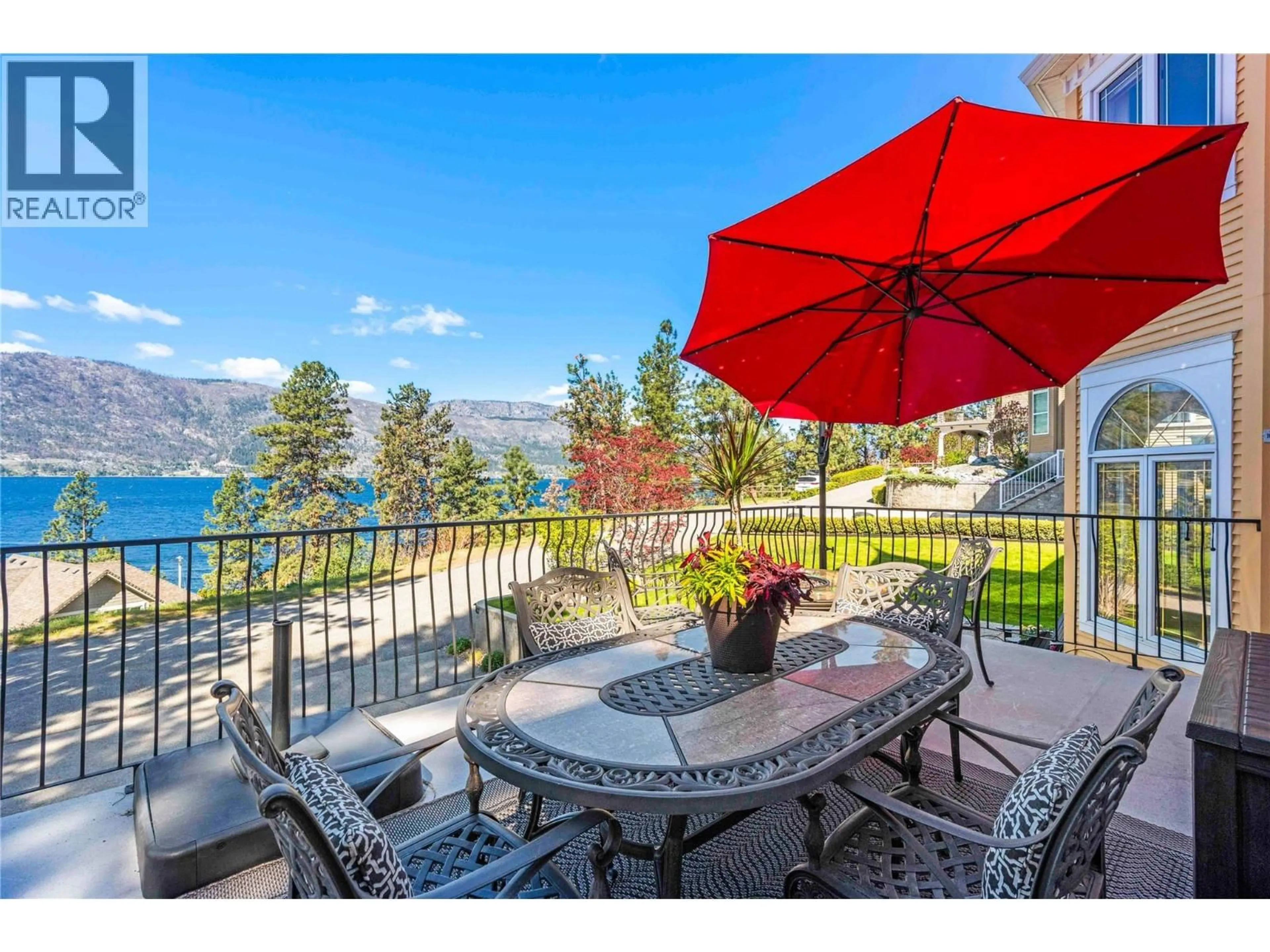 Patio, water/lake/river/ocean view for 10563 OKANAGAN CENTRE ROAD WEST, Lake Country British Columbia V4V2H8