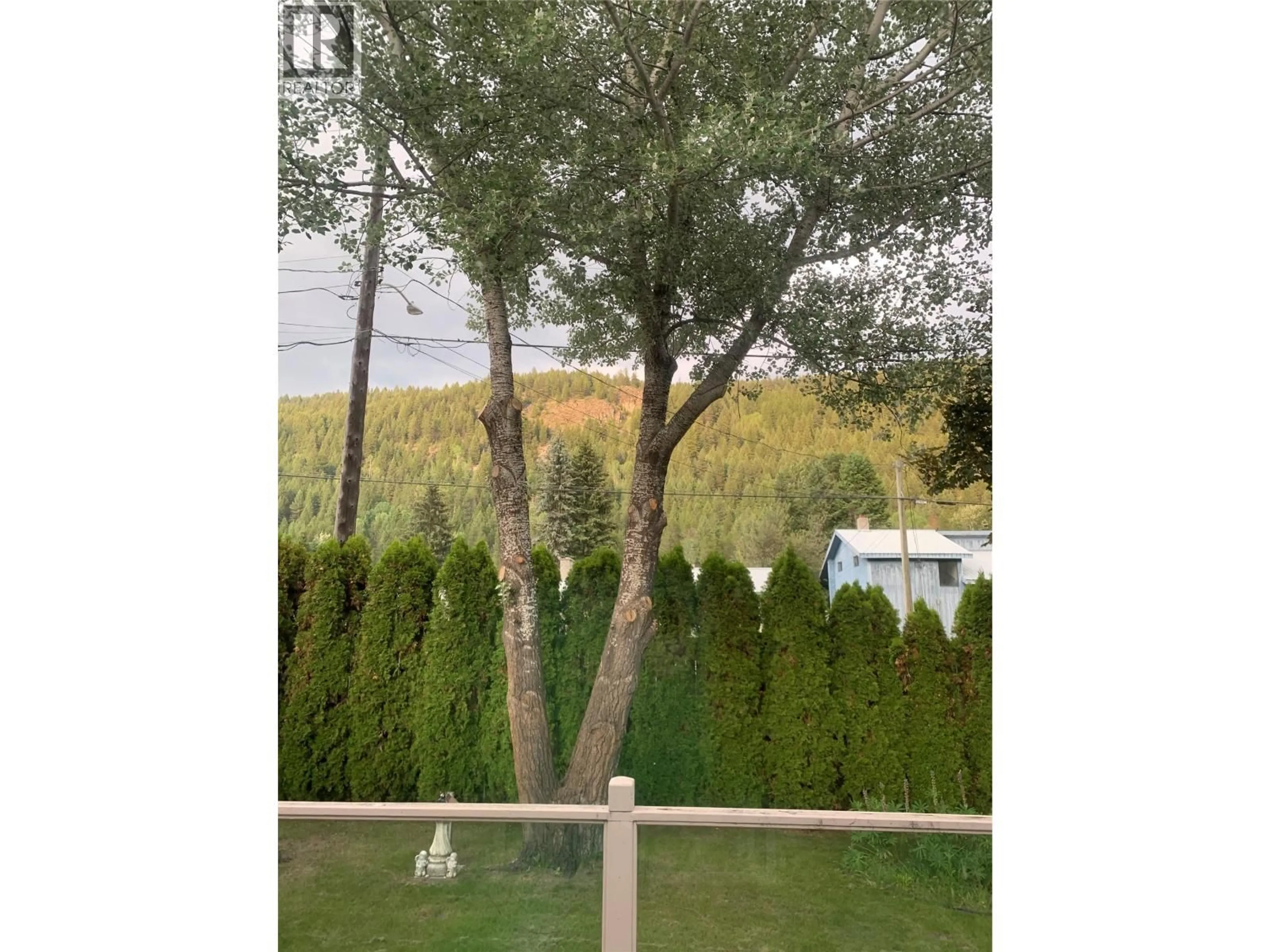 Patio, forest/trees view for 570 NICKEL LANE, Greenwood British Columbia V0H1J0