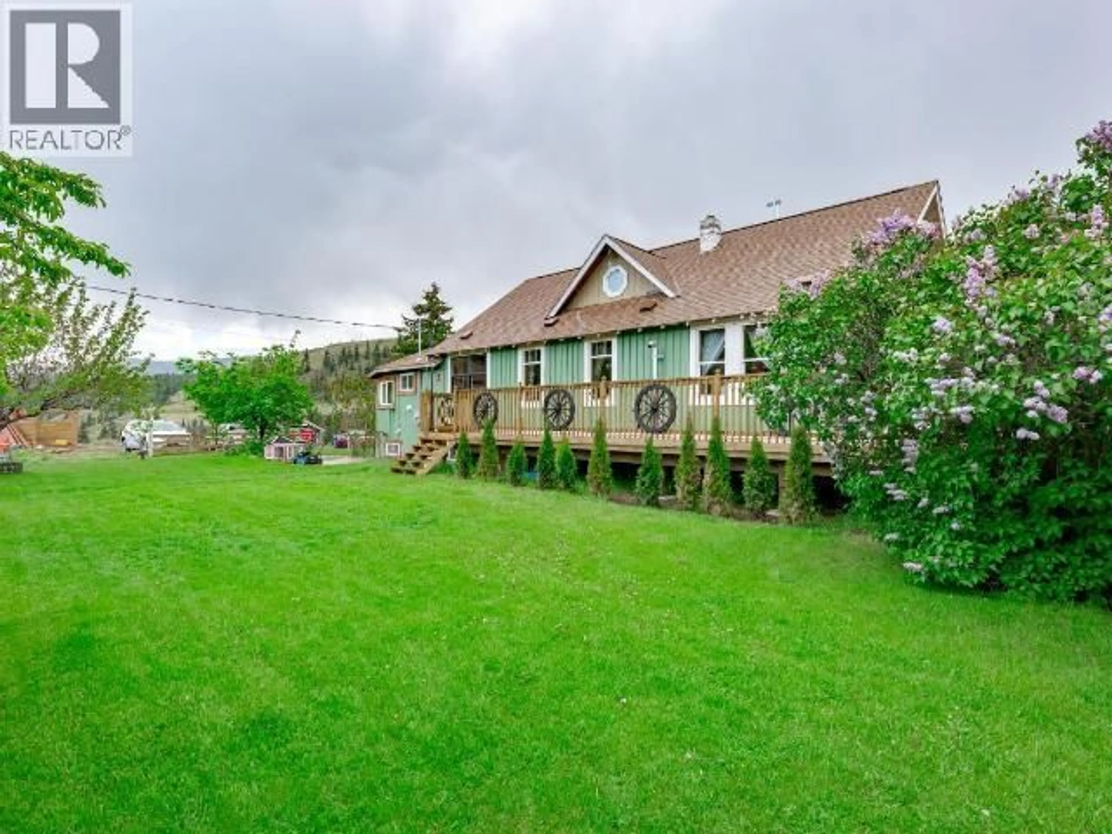 A pic from outside/outdoor area/front of a property/back of a property/a pic from drone, street for 5208 TRANS CANADA HIGHWAY, Kamloops British Columbia V1S2A5