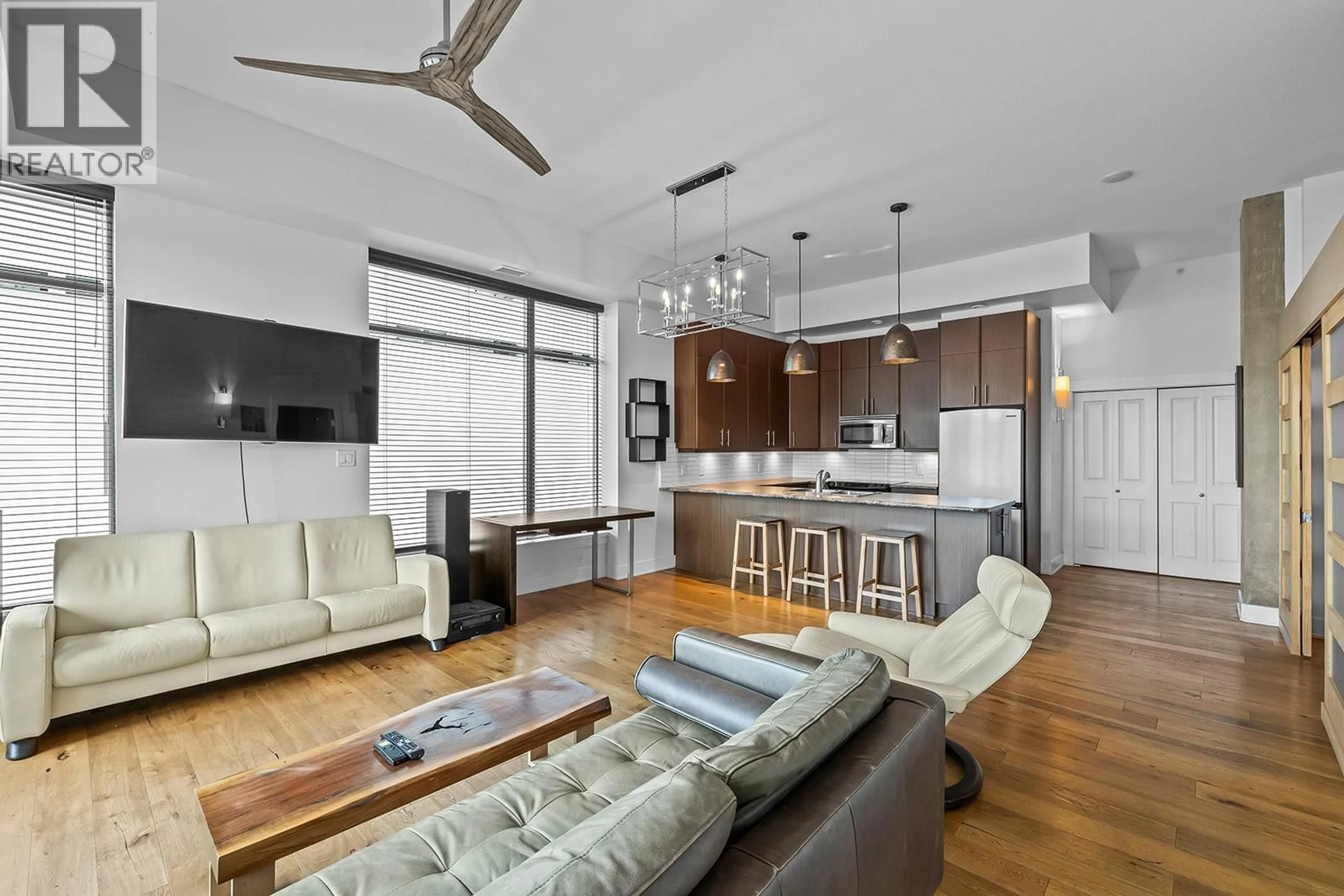 Open concept kitchen, unknown for 204 - 1329 ELLIS STREET, Kelowna British Columbia V1Y9X5