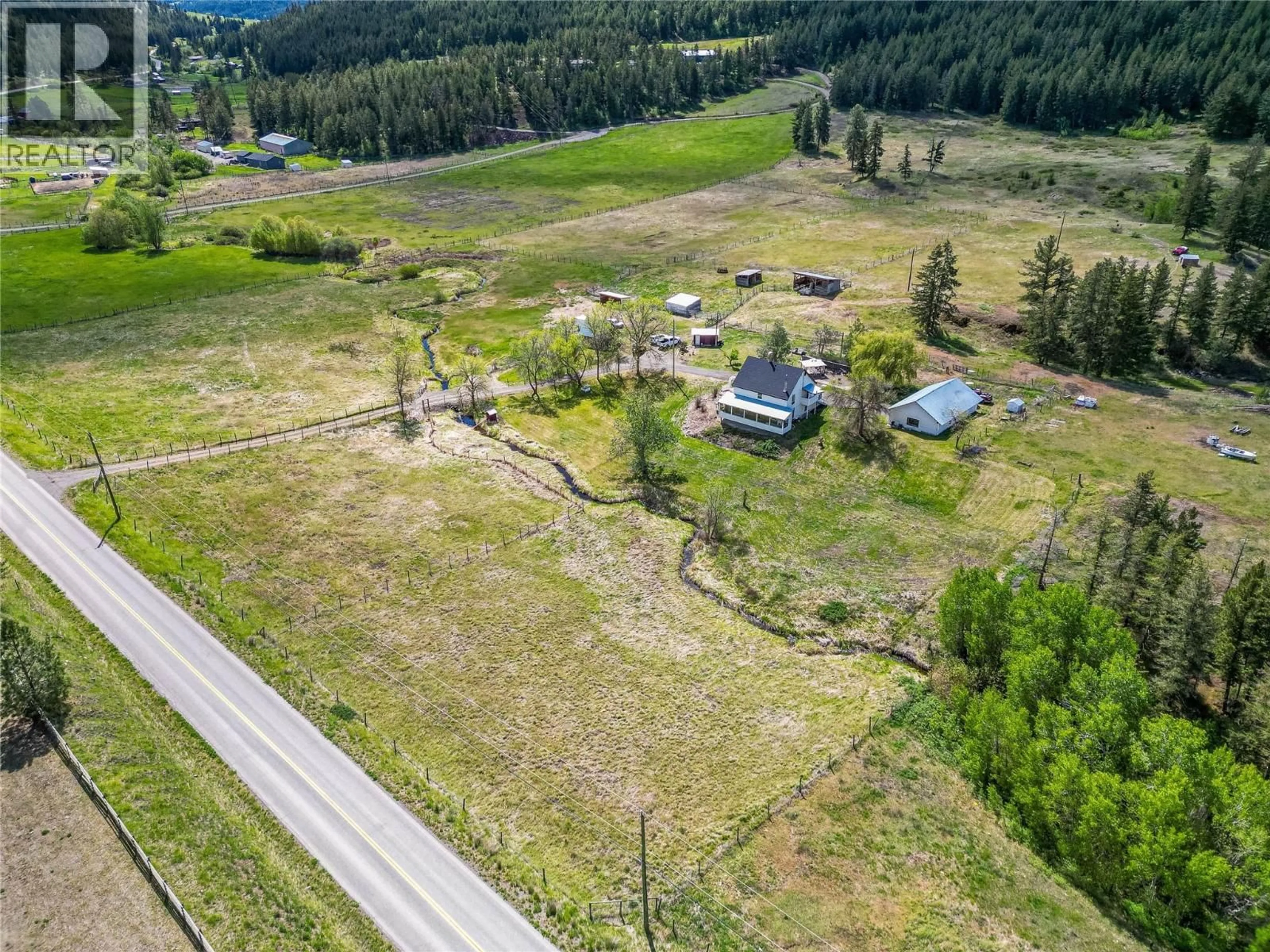 A pic from outside/outdoor area/front of a property/back of a property/a pic from drone, unknown for 1566 BARNHARTVALE ROAD, Kamloops British Columbia V2C6Y1