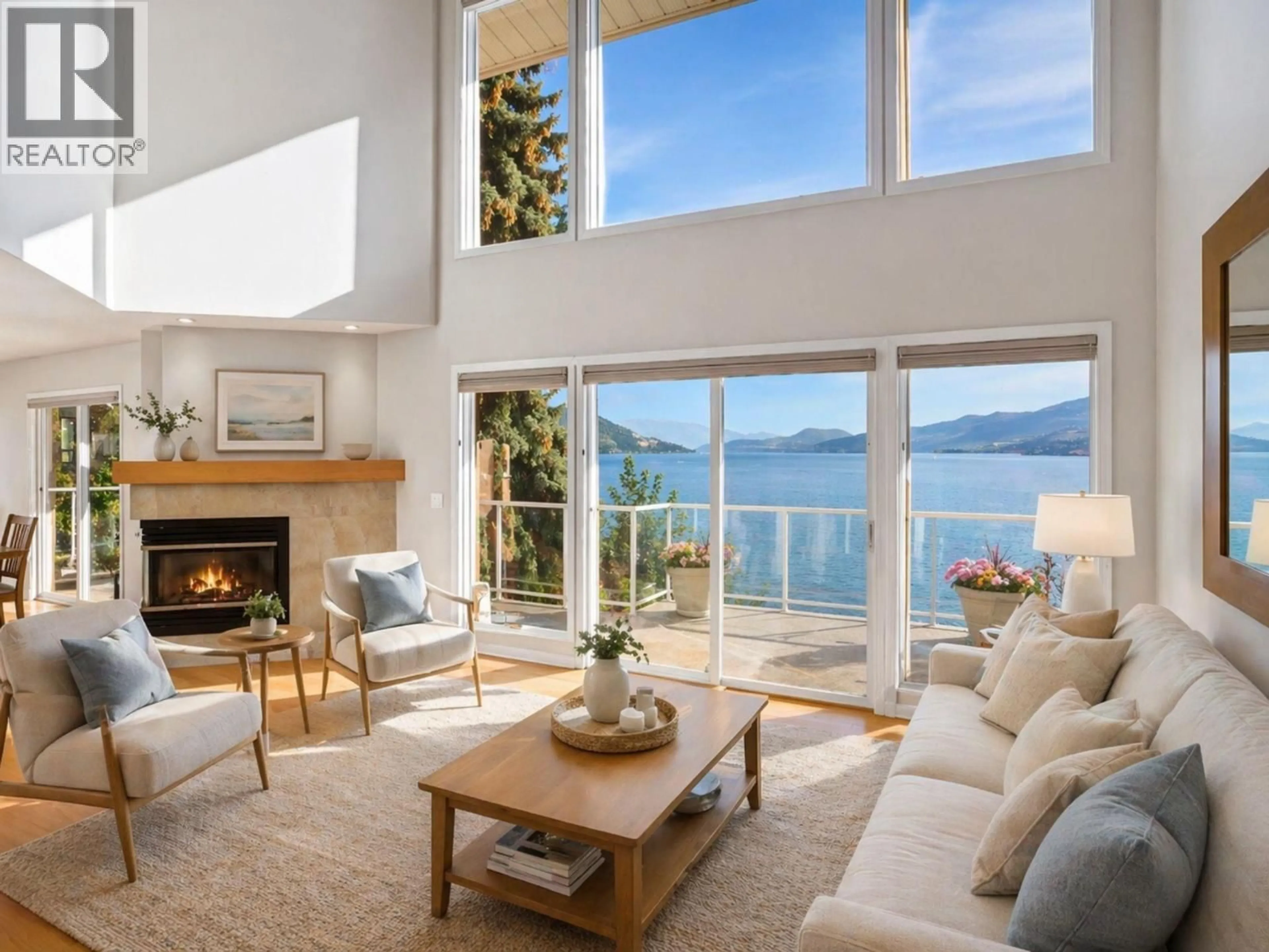 Living room with furniture, unknown for 1988 DEWDNEY ROAD, Kelowna British Columbia V1V2C3