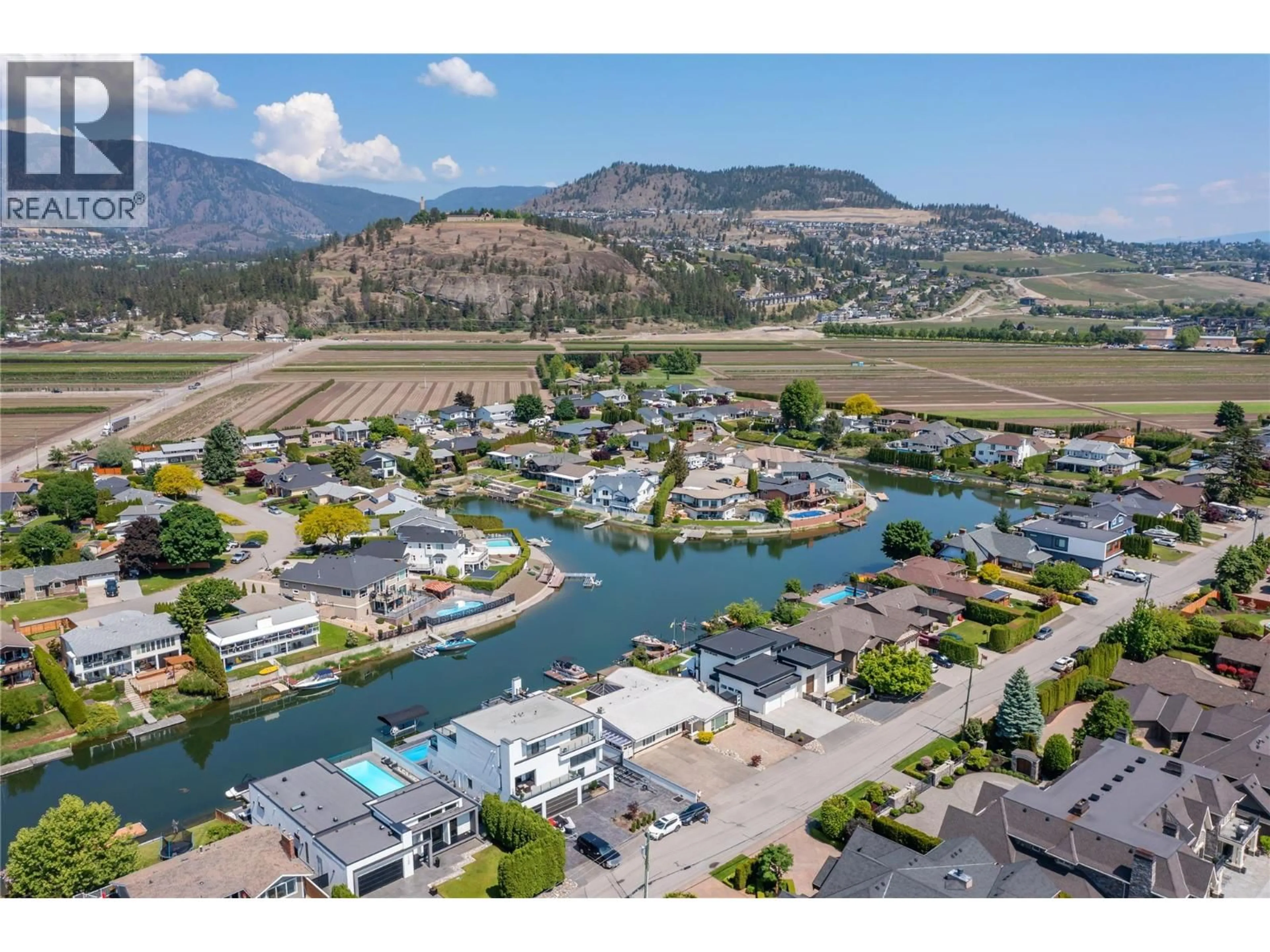 A pic from outside/outdoor area/front of a property/back of a property/a pic from drone, mountain view for 1686 PRITCHARD DRIVE, West Kelowna British Columbia V4T1X5