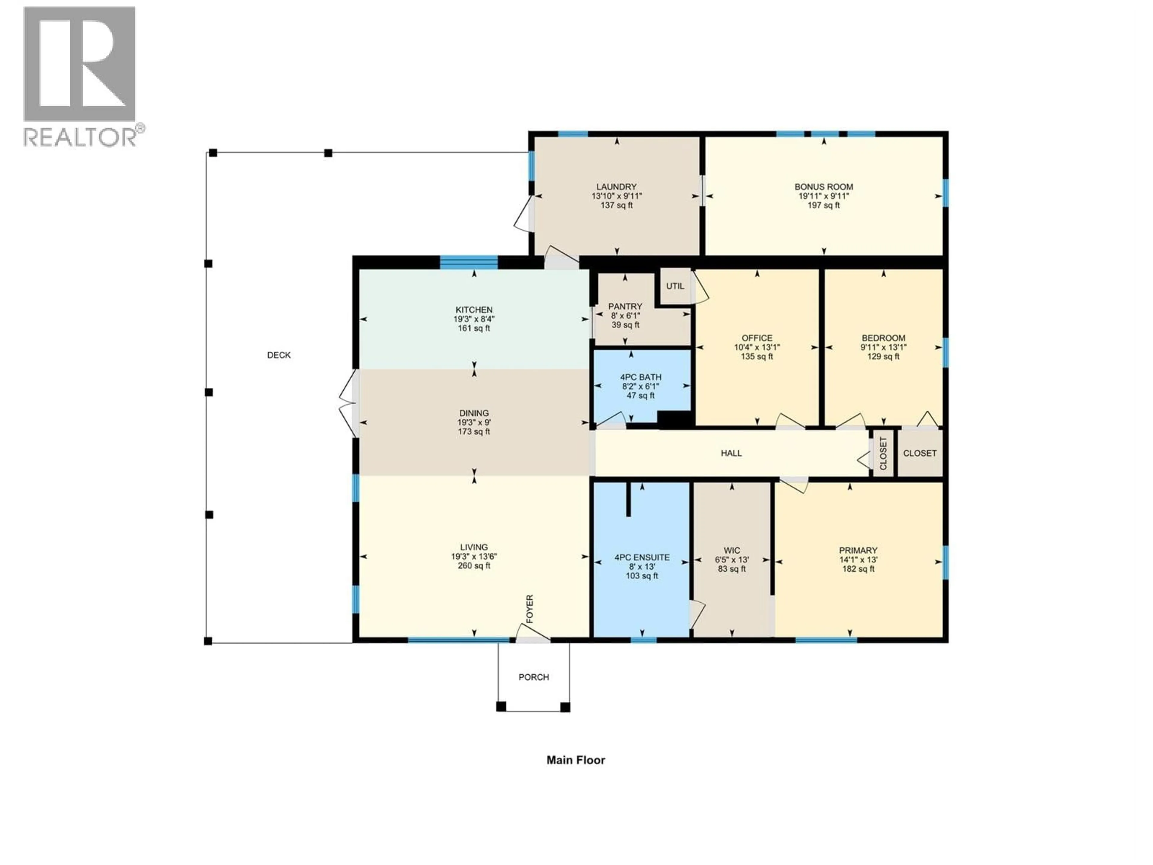 Floor plan for 3071 CREIGHTON VALLEY ROAD, Cherryville British Columbia V0E2G3