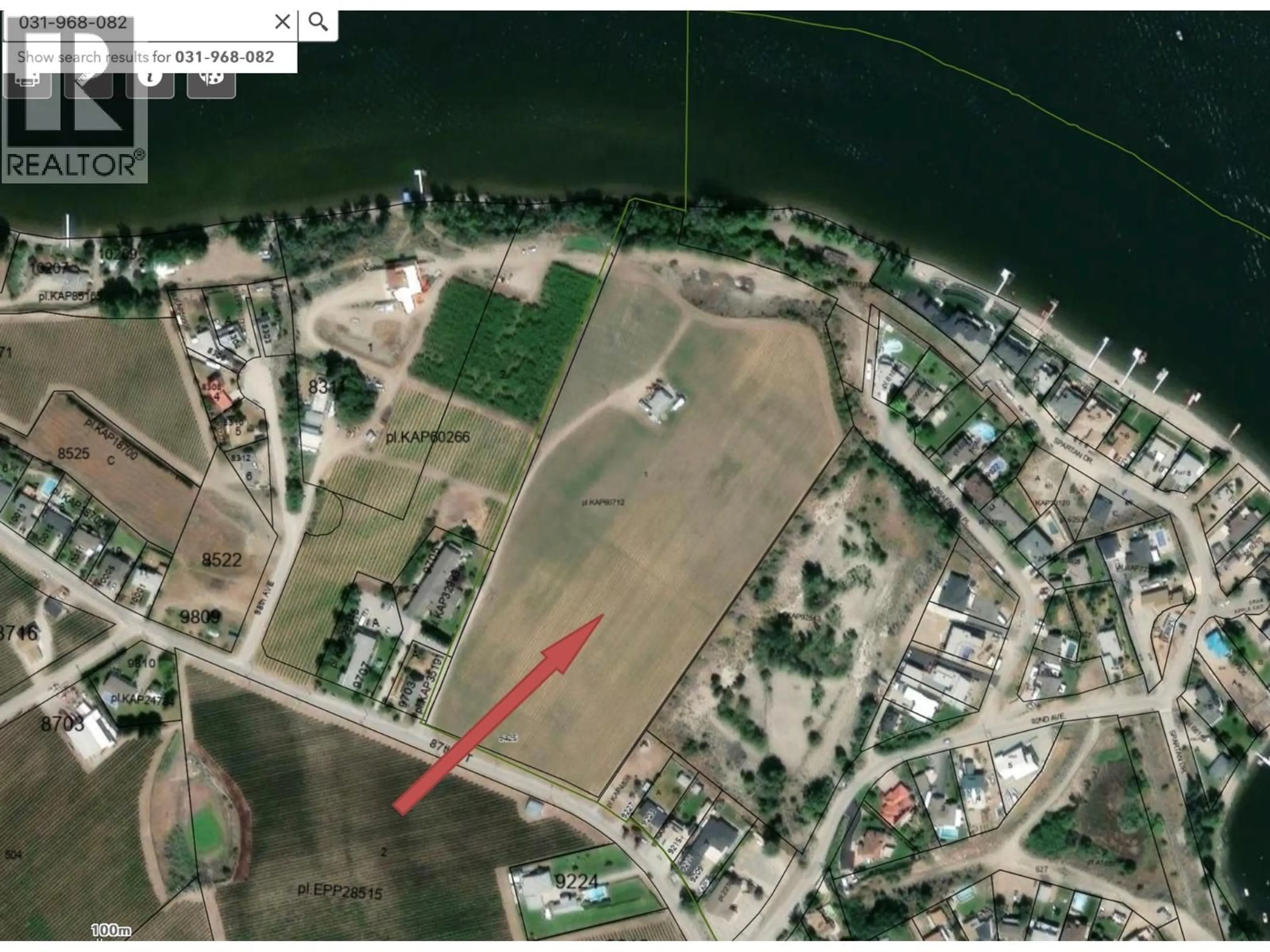 Picture of a map for 9425 87TH STREET, Osoyoos British Columbia V0H1V0