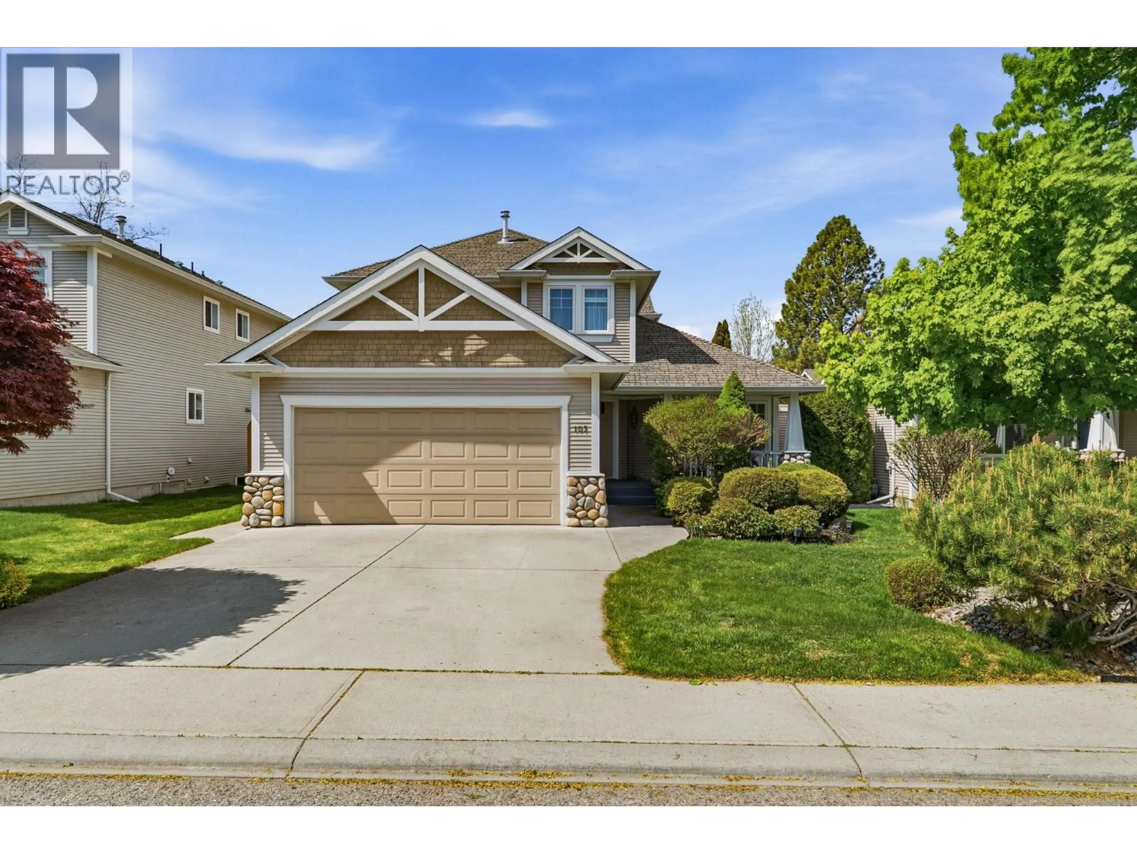 Home with vinyl exterior material, street for SHANNON RIDGE DRIVE, West Kelowna British Columbia V4T2T6