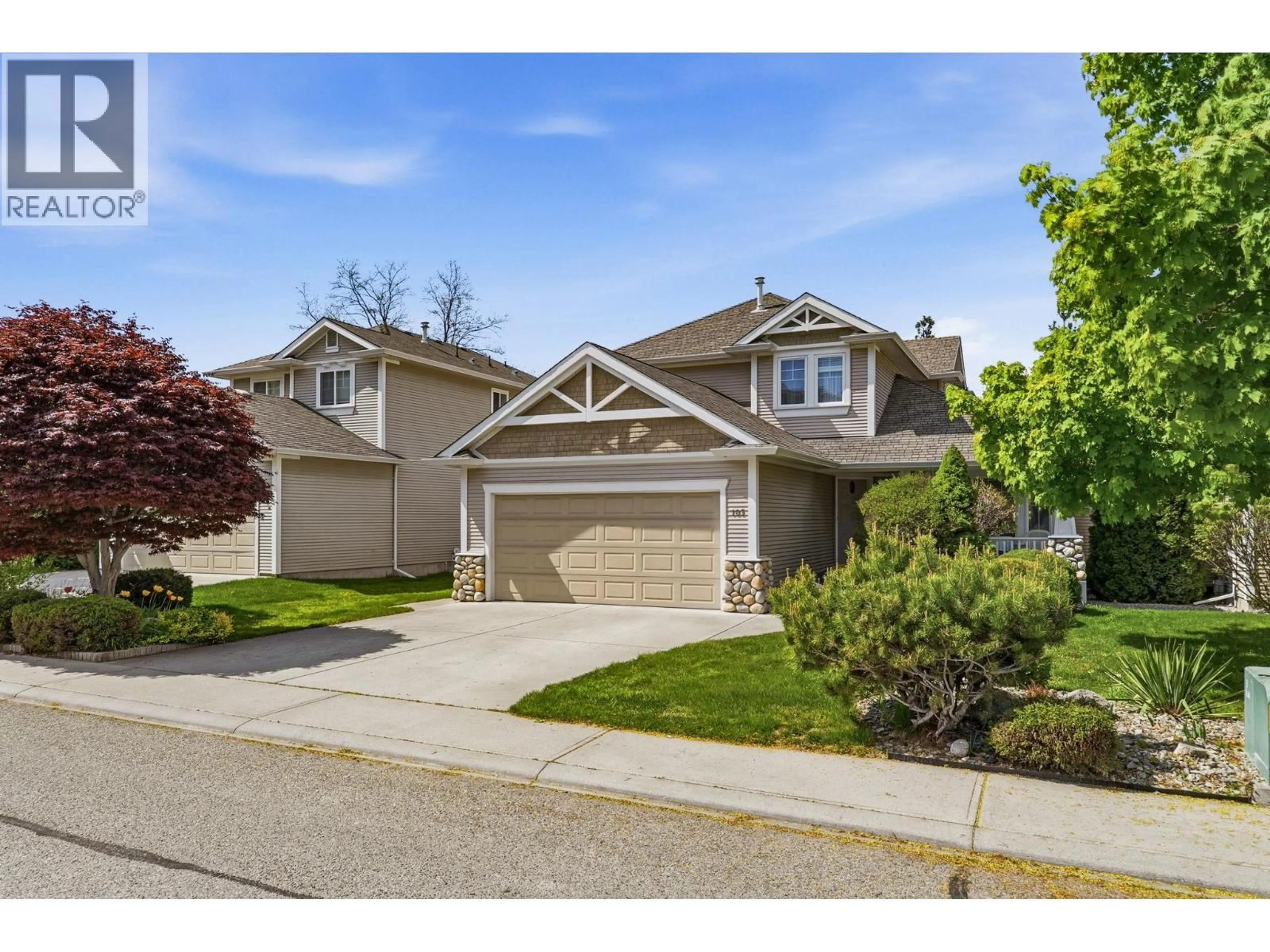 Home with vinyl exterior material, street for SHANNON RIDGE DRIVE, West Kelowna British Columbia V4T2T6