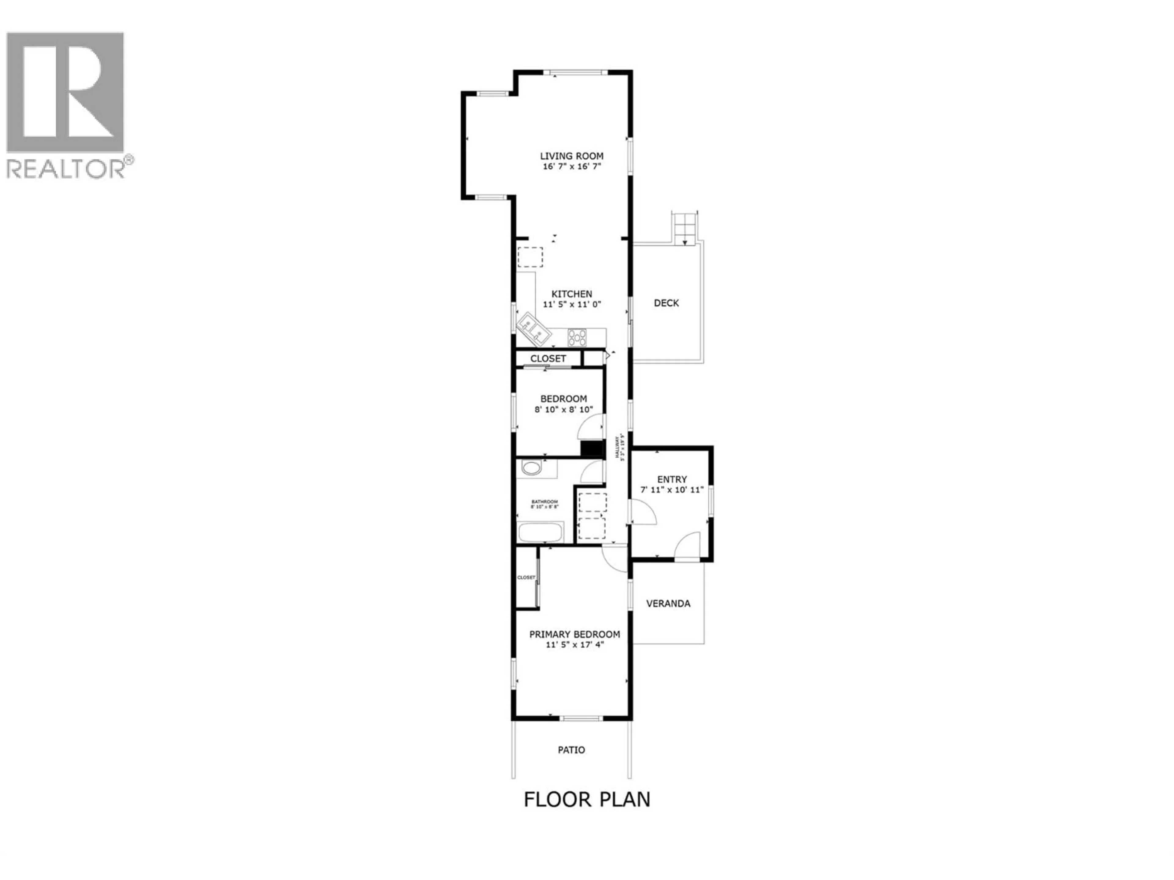 Floor plan for 16 - #16-12022 PRETTY ROAD, Lake Country British Columbia V4V1H1