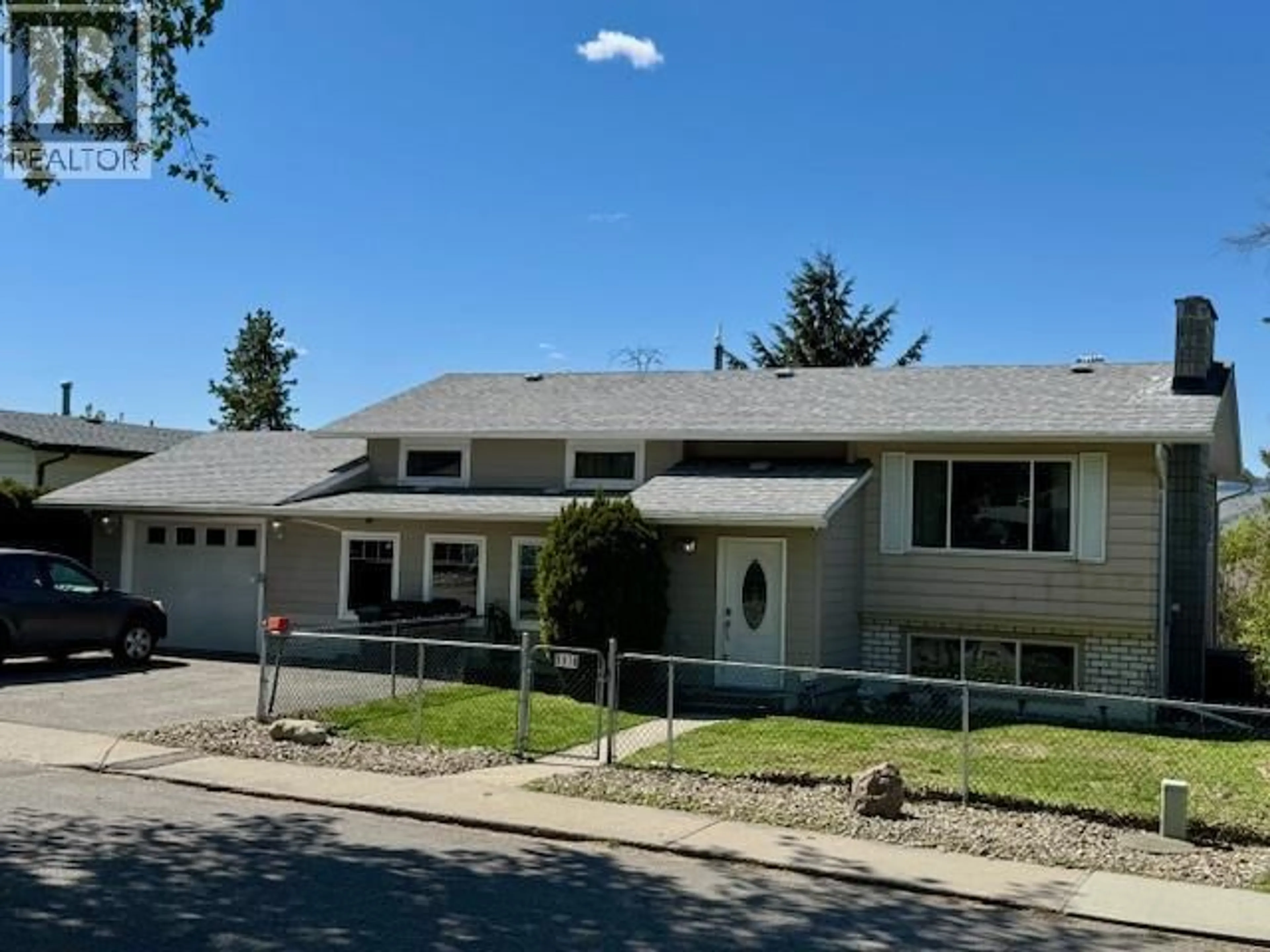 Home with vinyl exterior material, street for 3918 13 STREET, Vernon British Columbia V1T6Z6