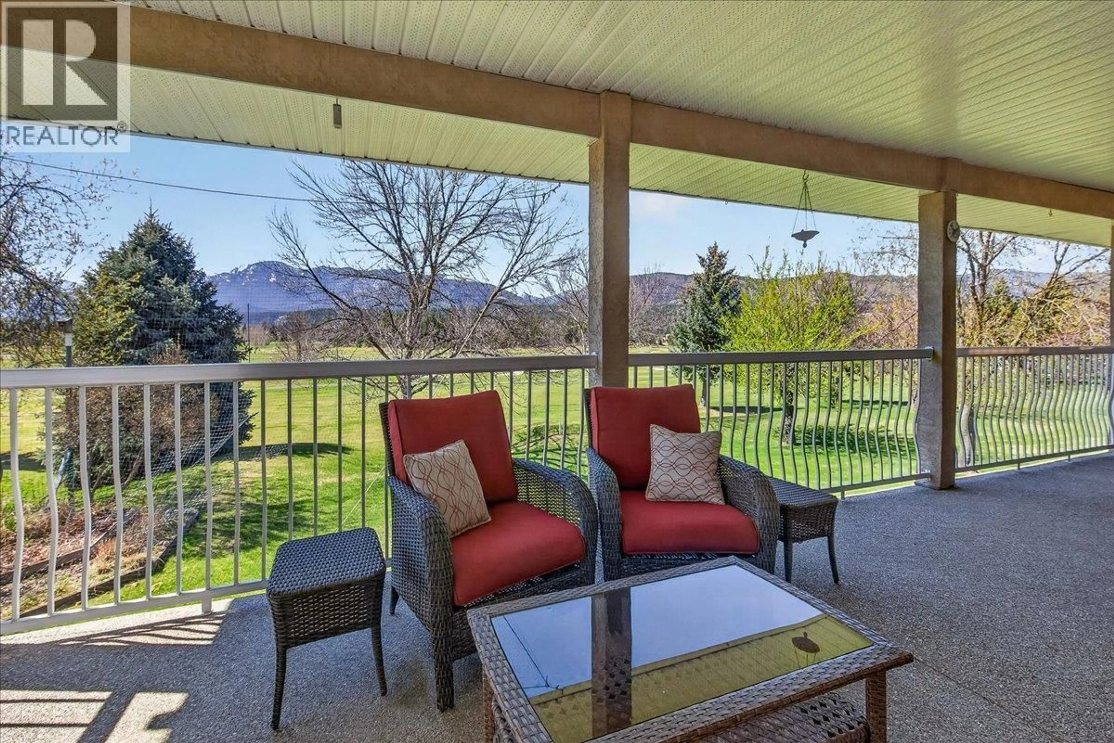 Patio, mountain view for 4882 GLEN EAGLE DRIVE, Fairmont Hot Springs British Columbia V0B1L1