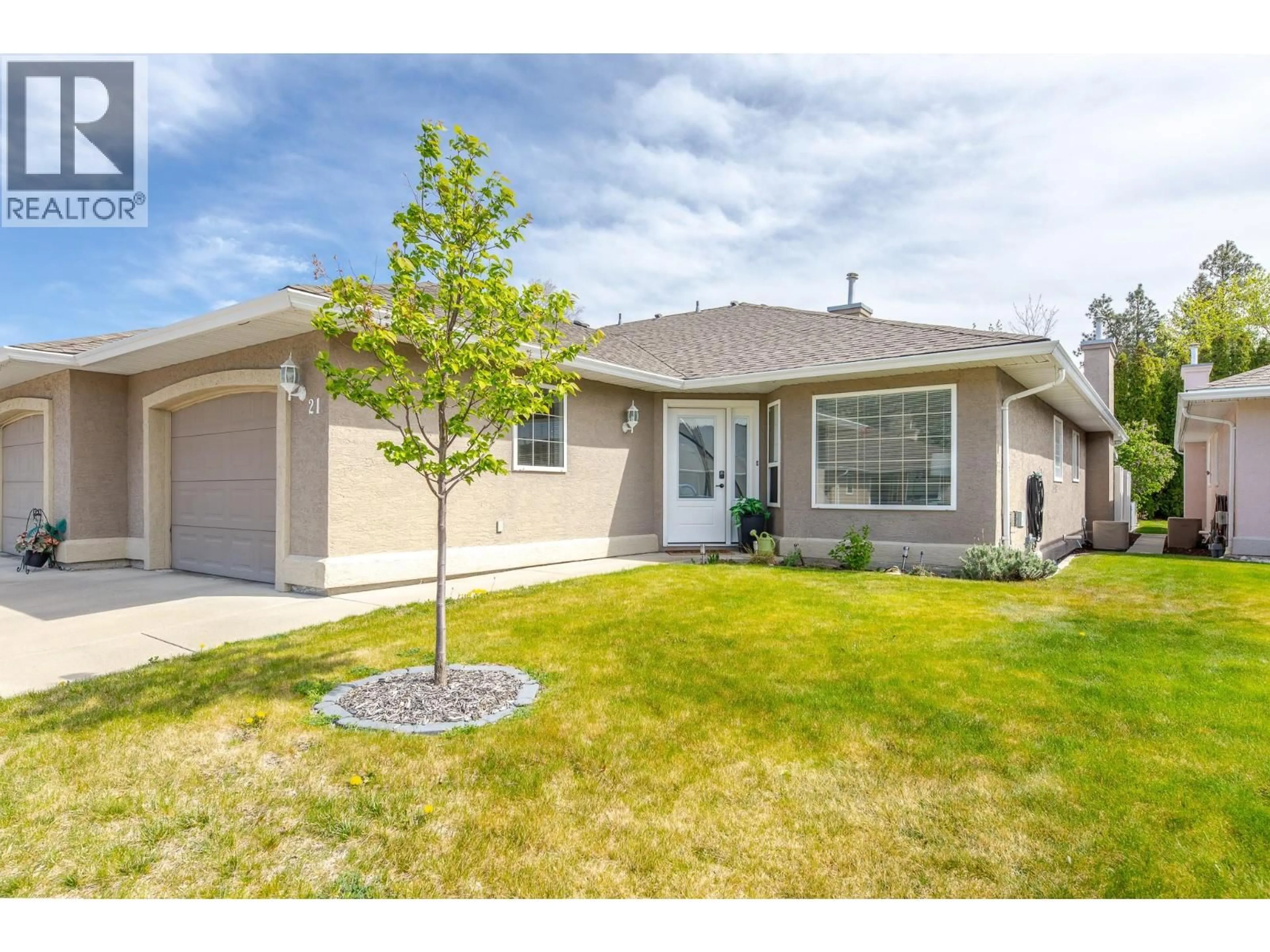 Home with vinyl exterior material, street for 21 - 9600 TURNER STREET, Summerland British Columbia V0H1Z5