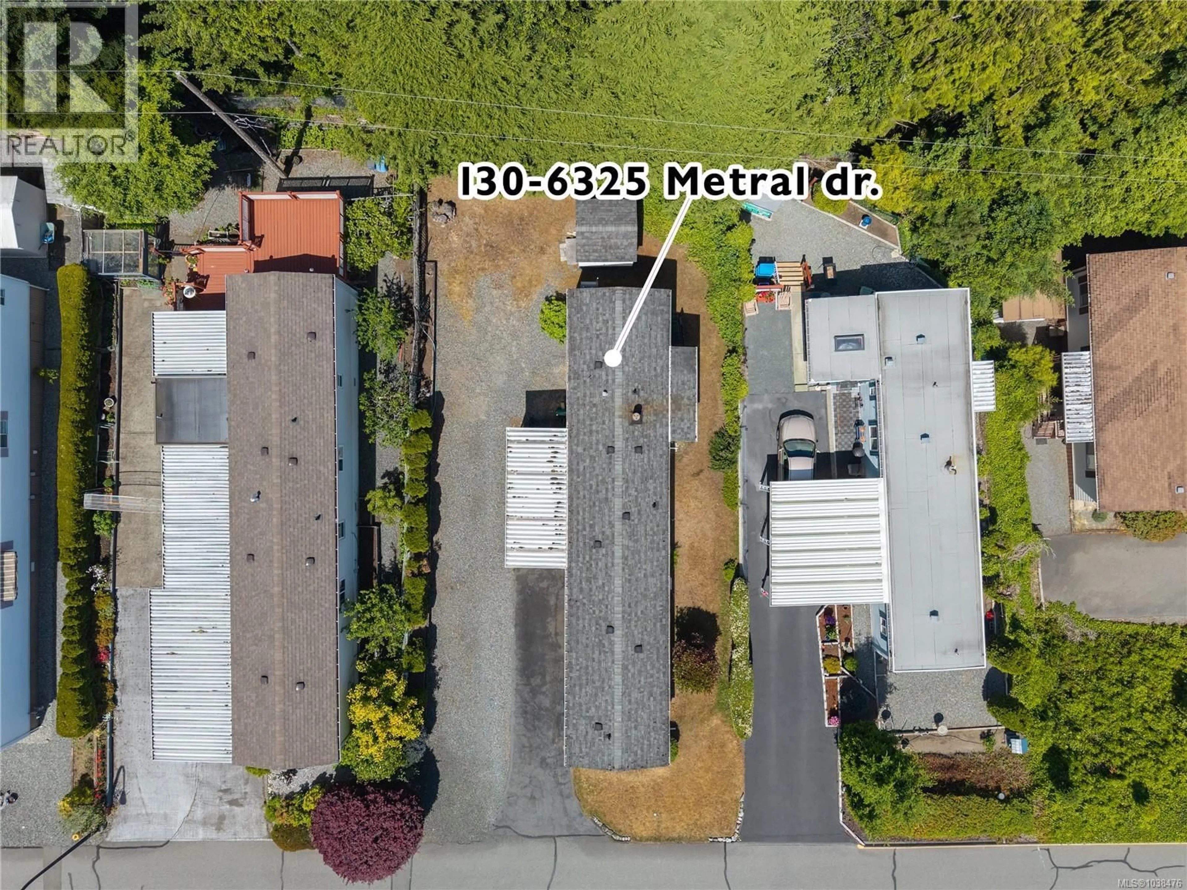A pic from outside/outdoor area/front of a property/back of a property/a pic from drone, street for 130 - 6325 METRAL DRIVE, Nanaimo British Columbia V9T6J2