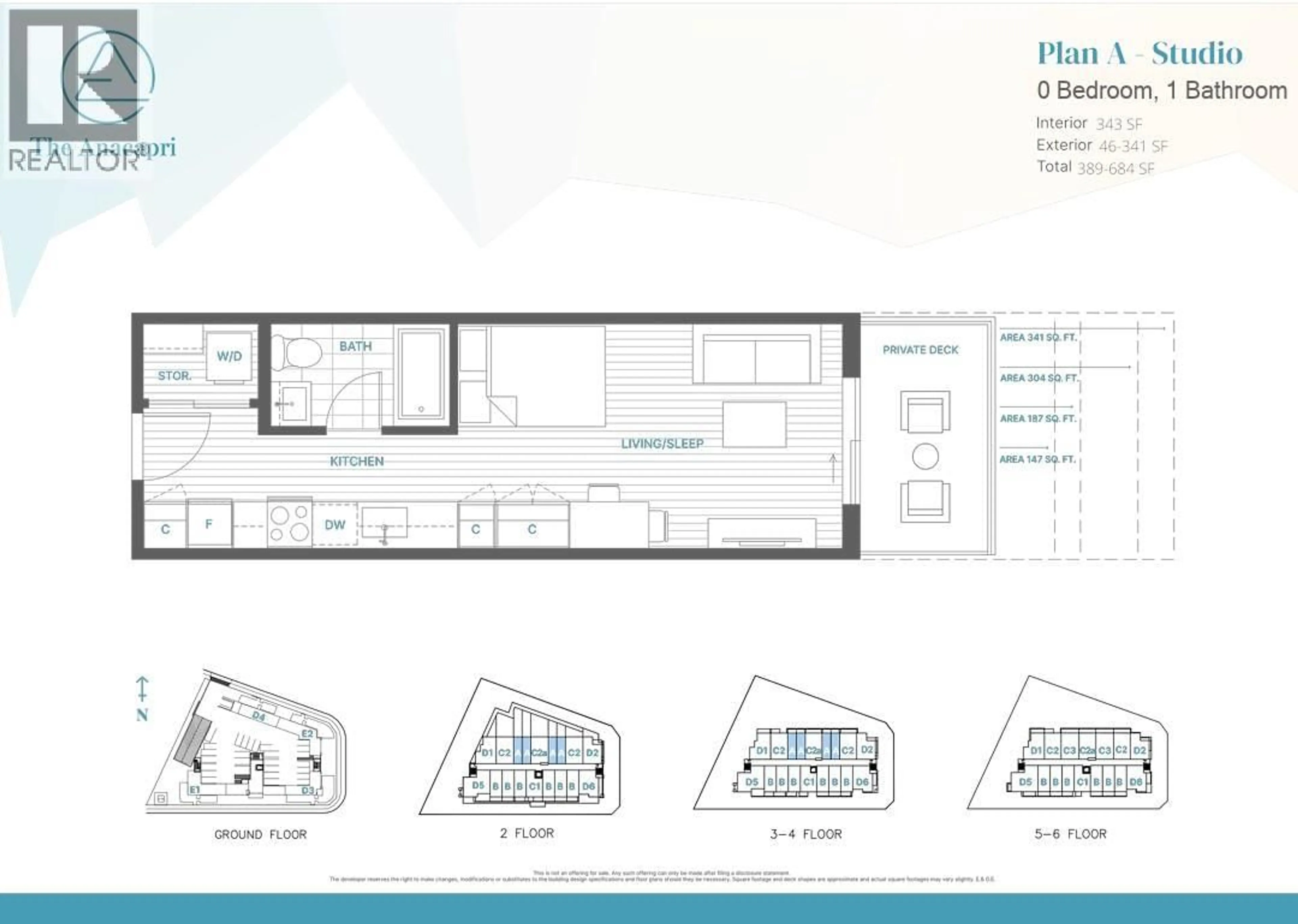 Floor plan for 415 - 1380 PRIDHAM AVENUE, Kelowna British Columbia V1Y6B5