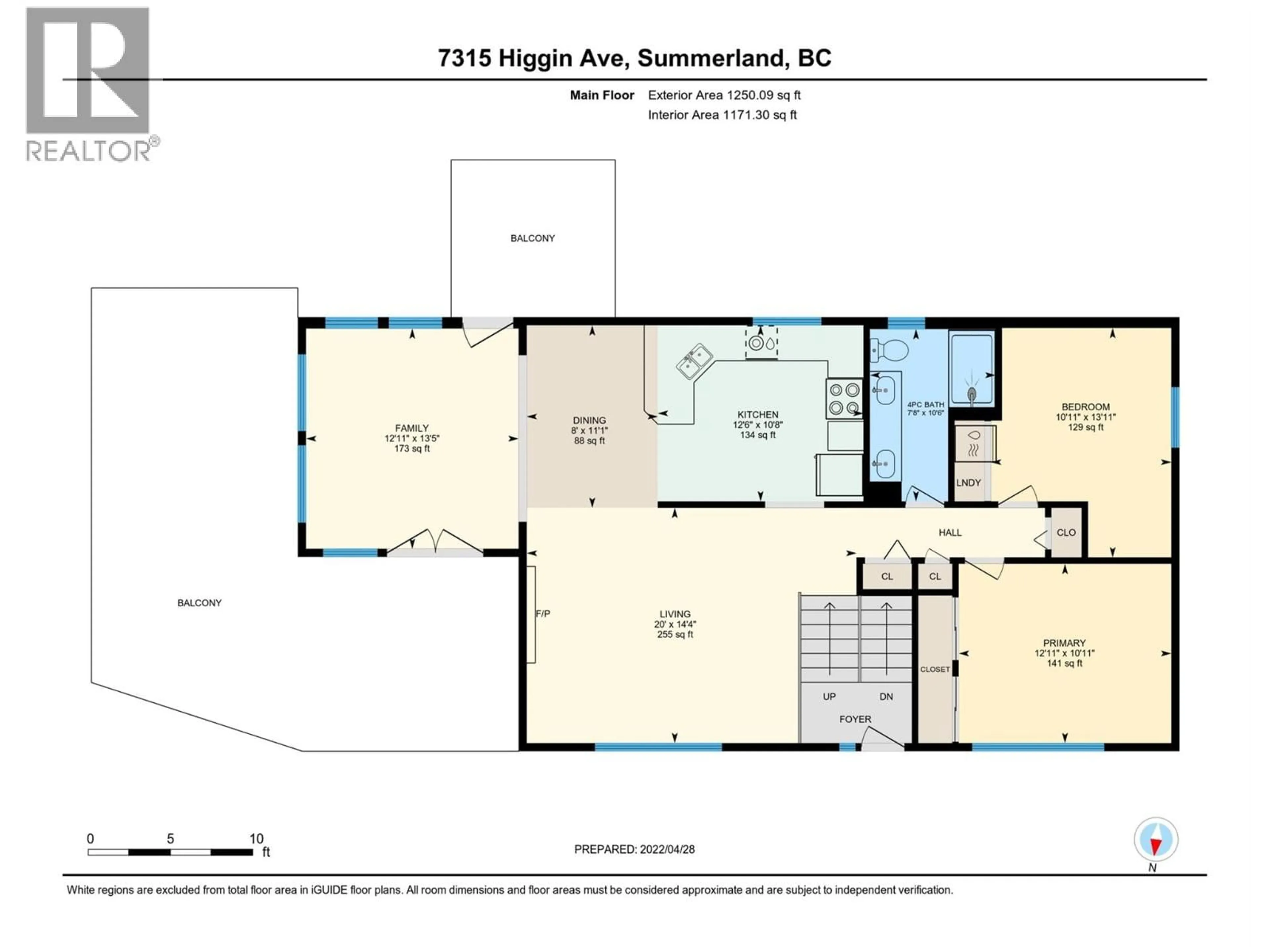 Floor plan for 7315 HIGGIN AVENUE, Summerland British Columbia V0H1Z6