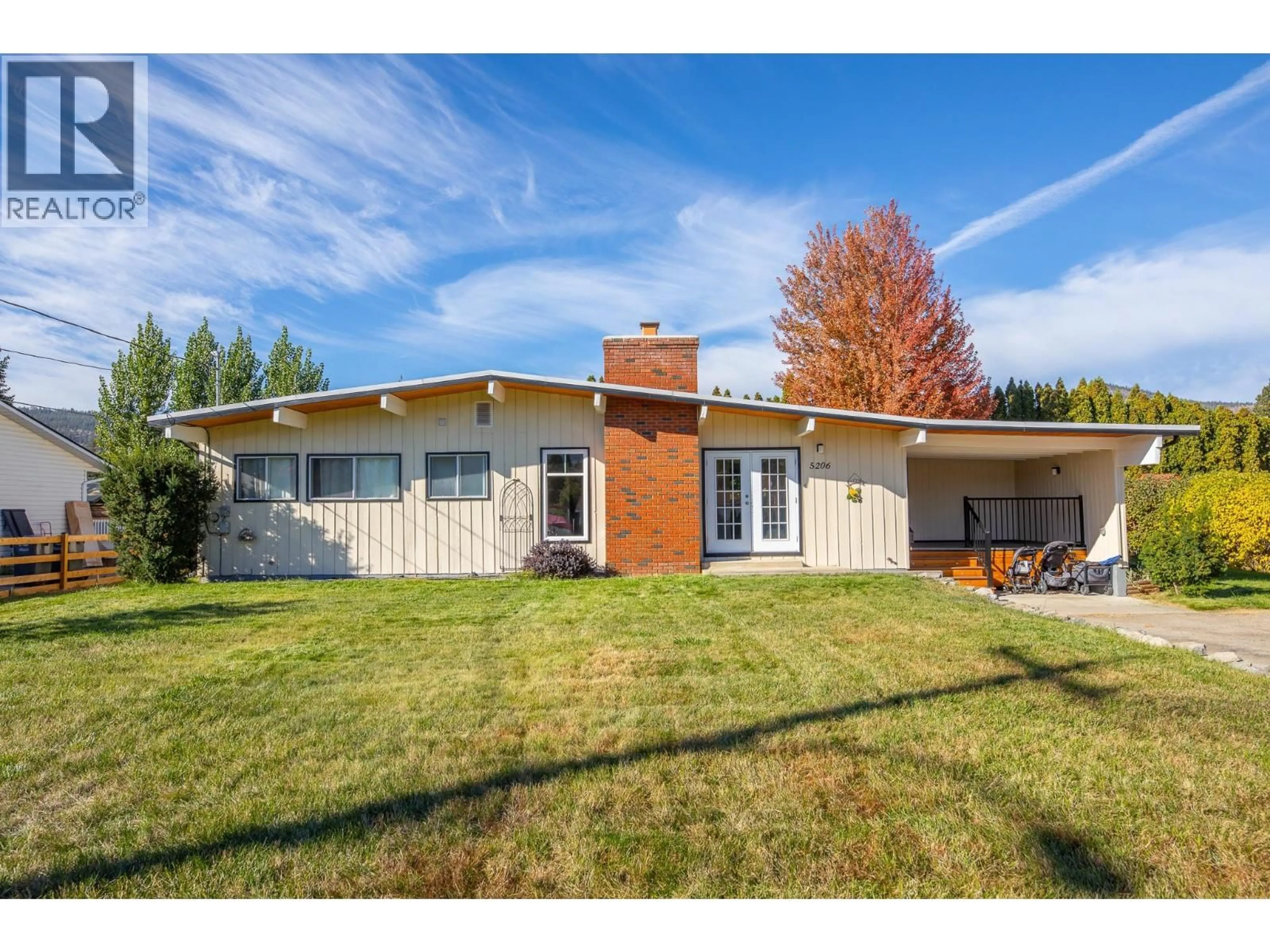 Home with brick exterior material, street for 5206 NIXON ROAD, Summerland British Columbia V0H1Z9
