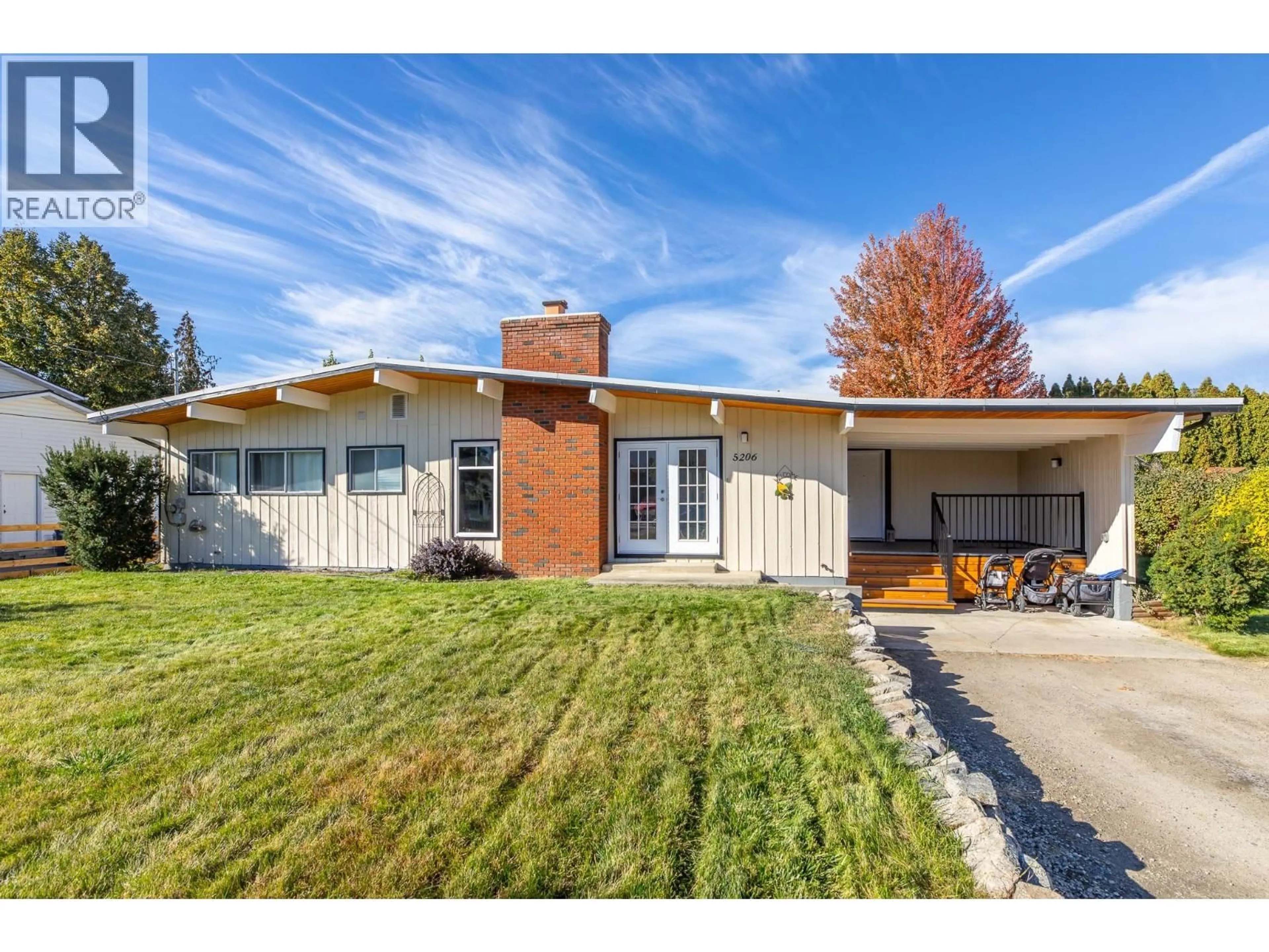 Home with brick exterior material, street for 5206 NIXON ROAD, Summerland British Columbia V0H1Z9