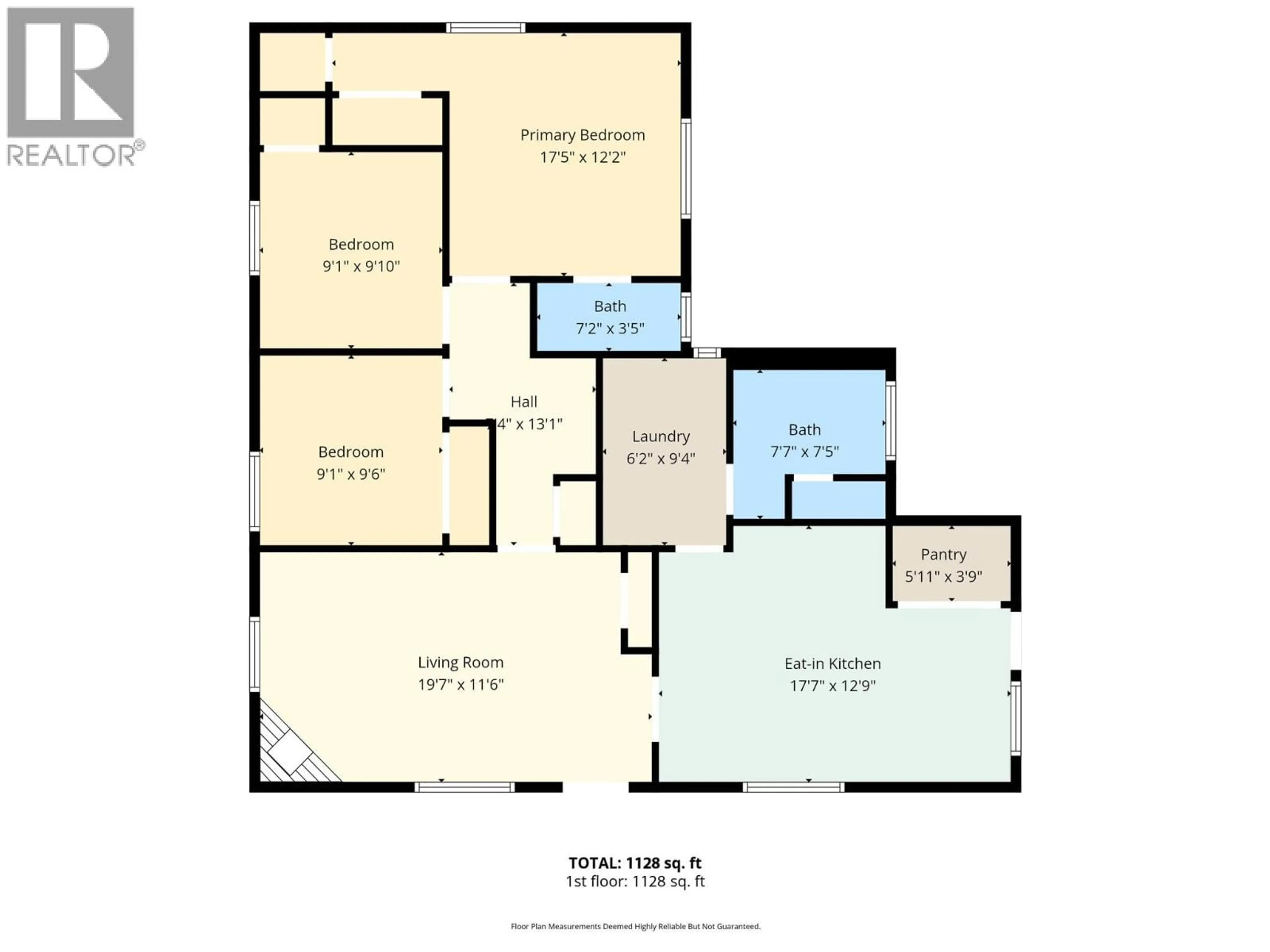 Floor plan for 1244 FINDLAY ROAD, Kelowna British Columbia V1X5B2