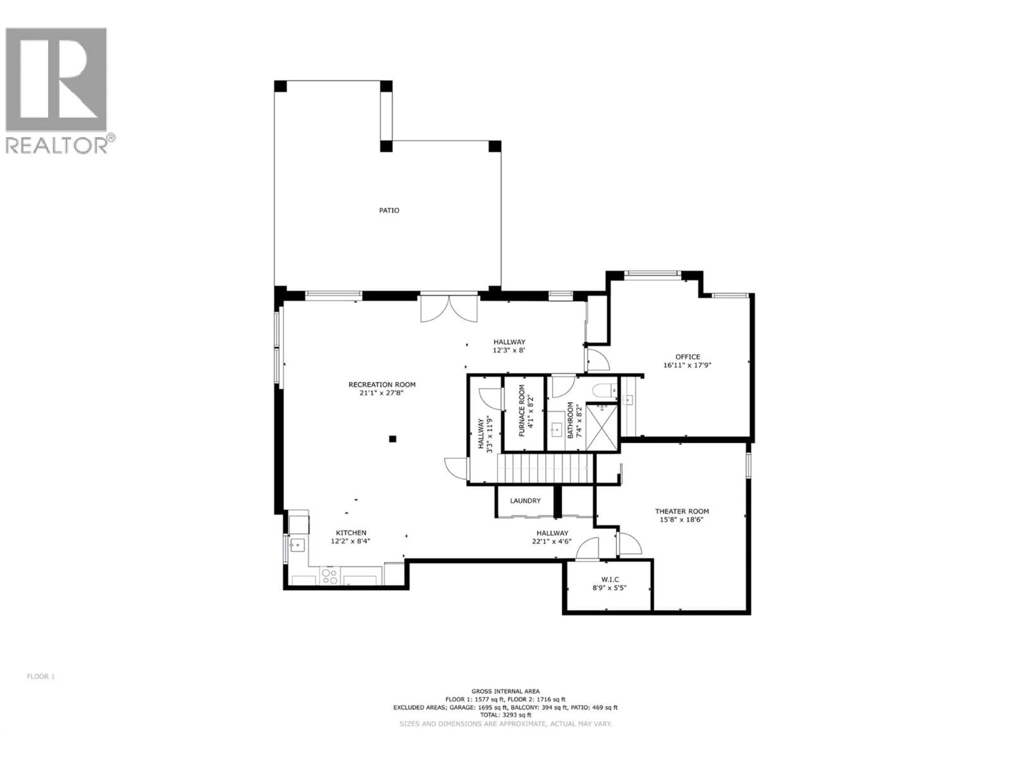 Floor plan for 1446 HUCKLEBERRY DRIVE, Sorrento British Columbia V0E2W2