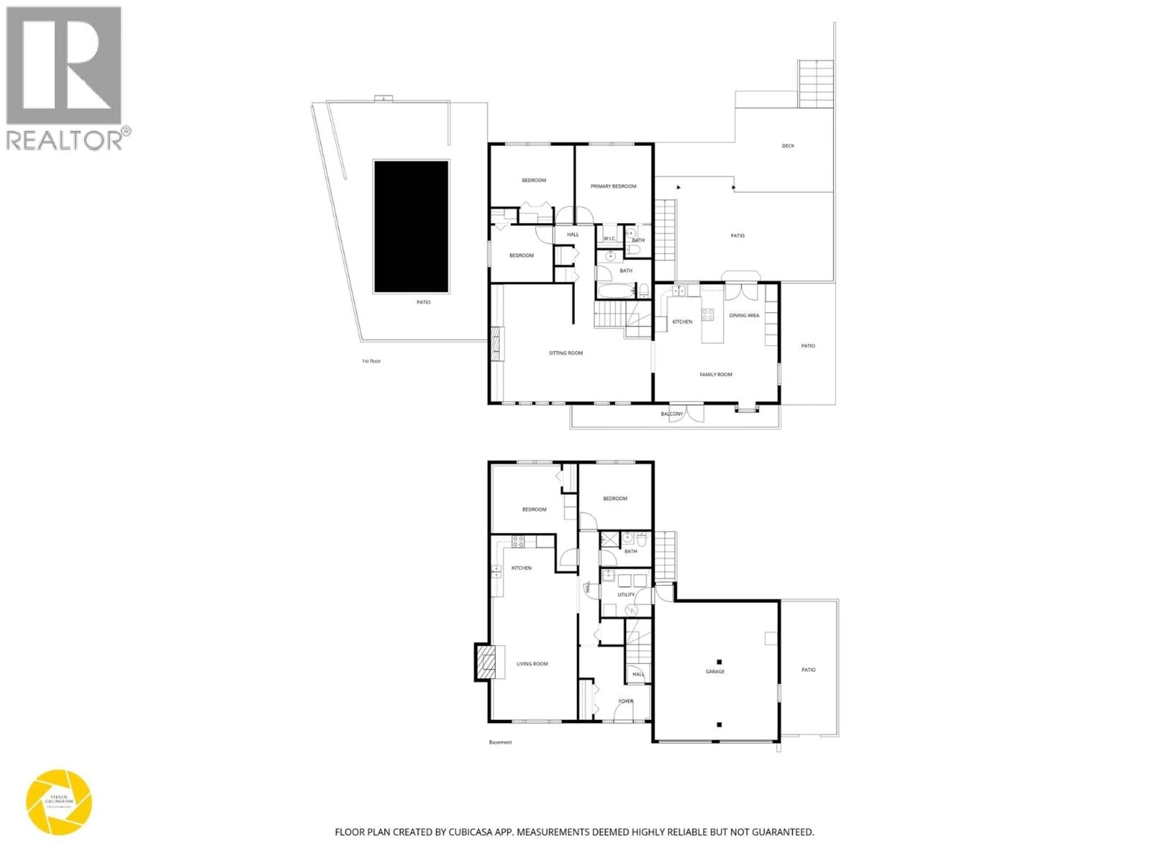 Floor plan for 890 GLENEAGLES DRIVE, Kamloops British Columbia V2E1K3