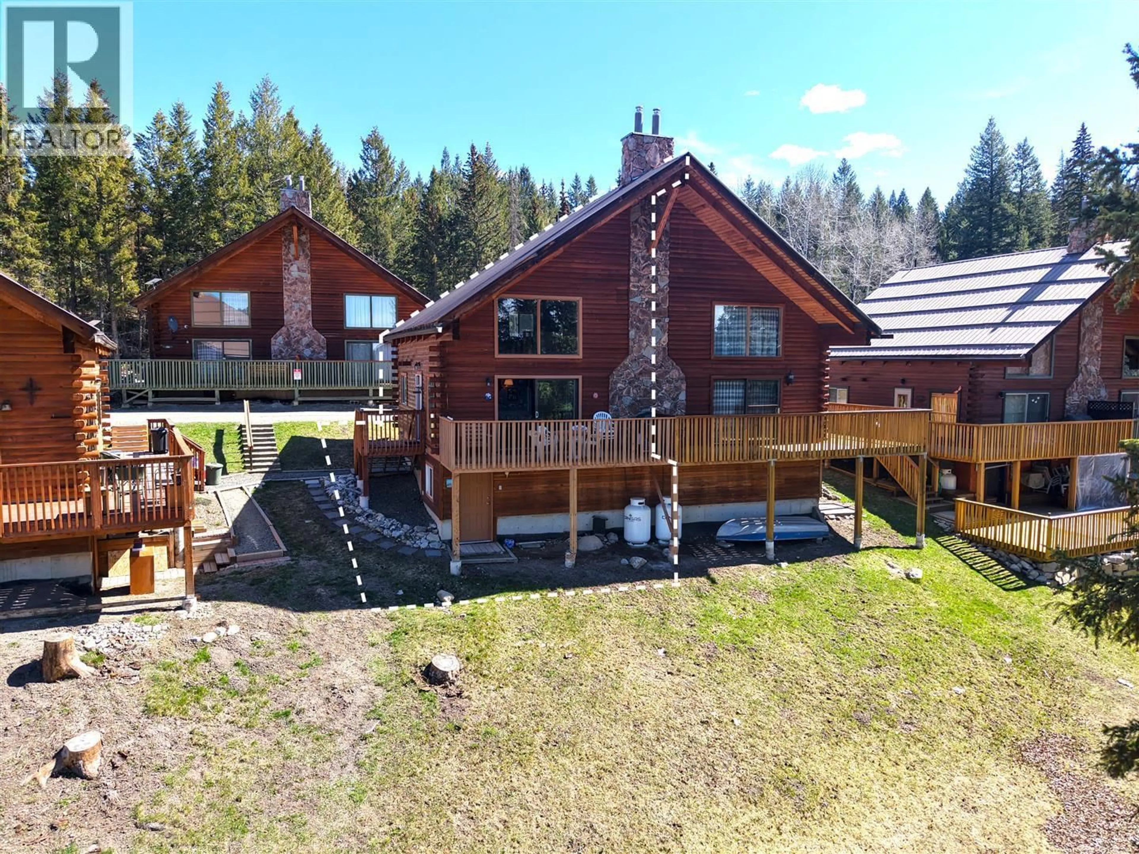 A pic from outside/outdoor area/front of a property/back of a property/a pic from drone, building for 6A - 7200 ROCHE LAKE ROAD, Kamloops British Columbia V2O2A0