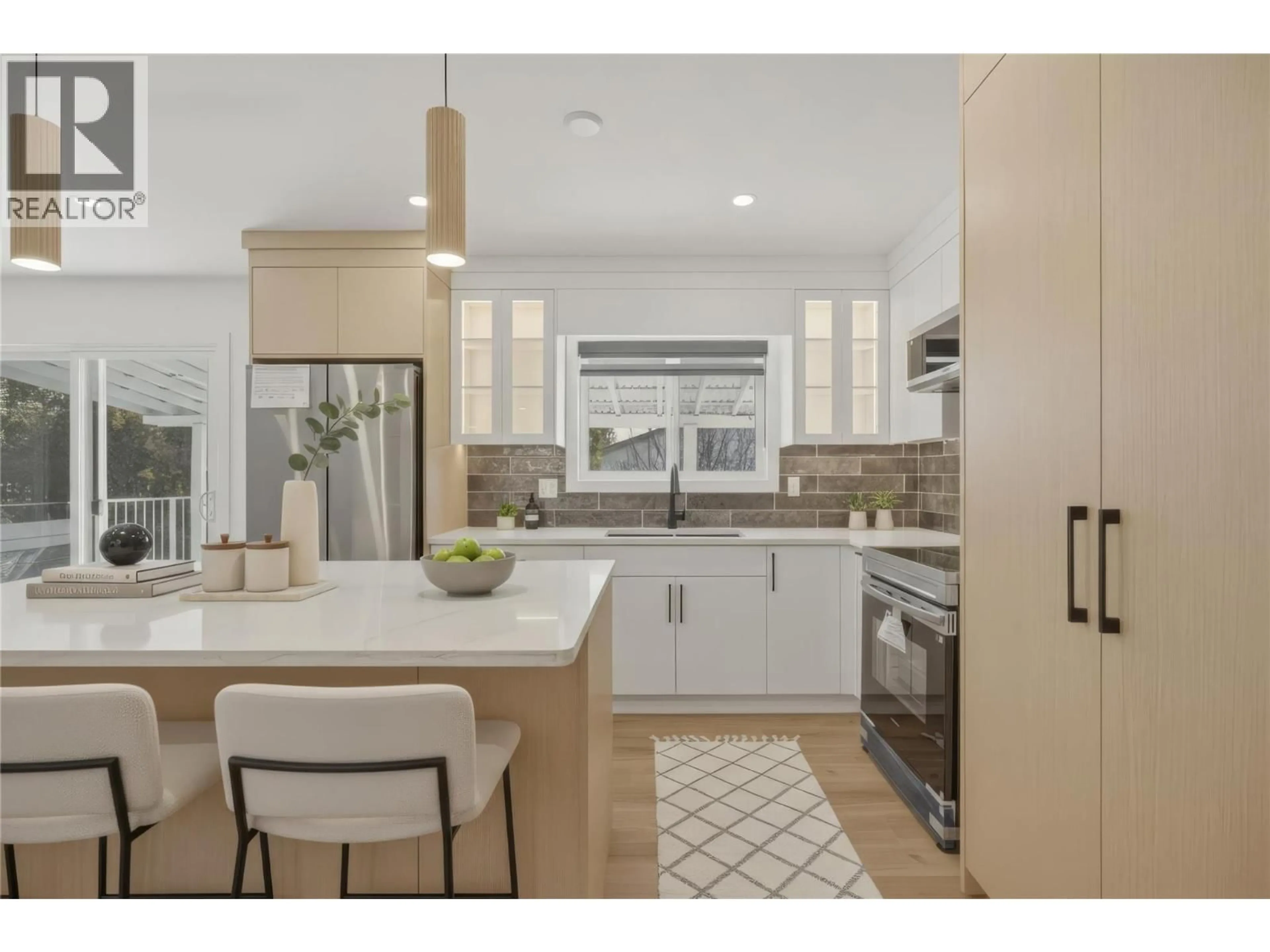Open concept kitchen, ceramic/tile floor for 1259 HOOK DRIVE, Kamloops British Columbia V2B7S8