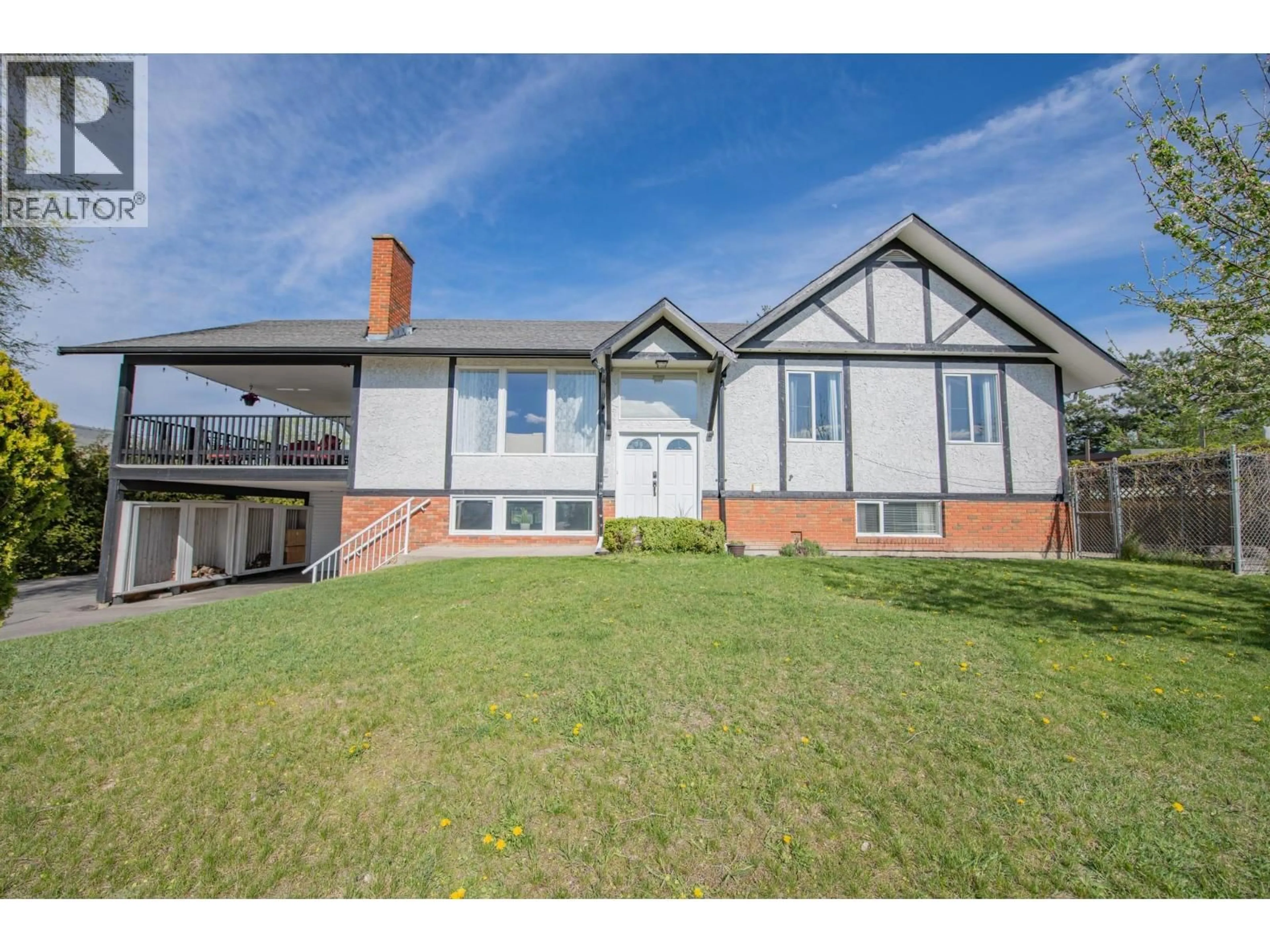 Home with brick exterior material, street for 6704 GARNET ROAD, Vernon British Columbia V1H1P1