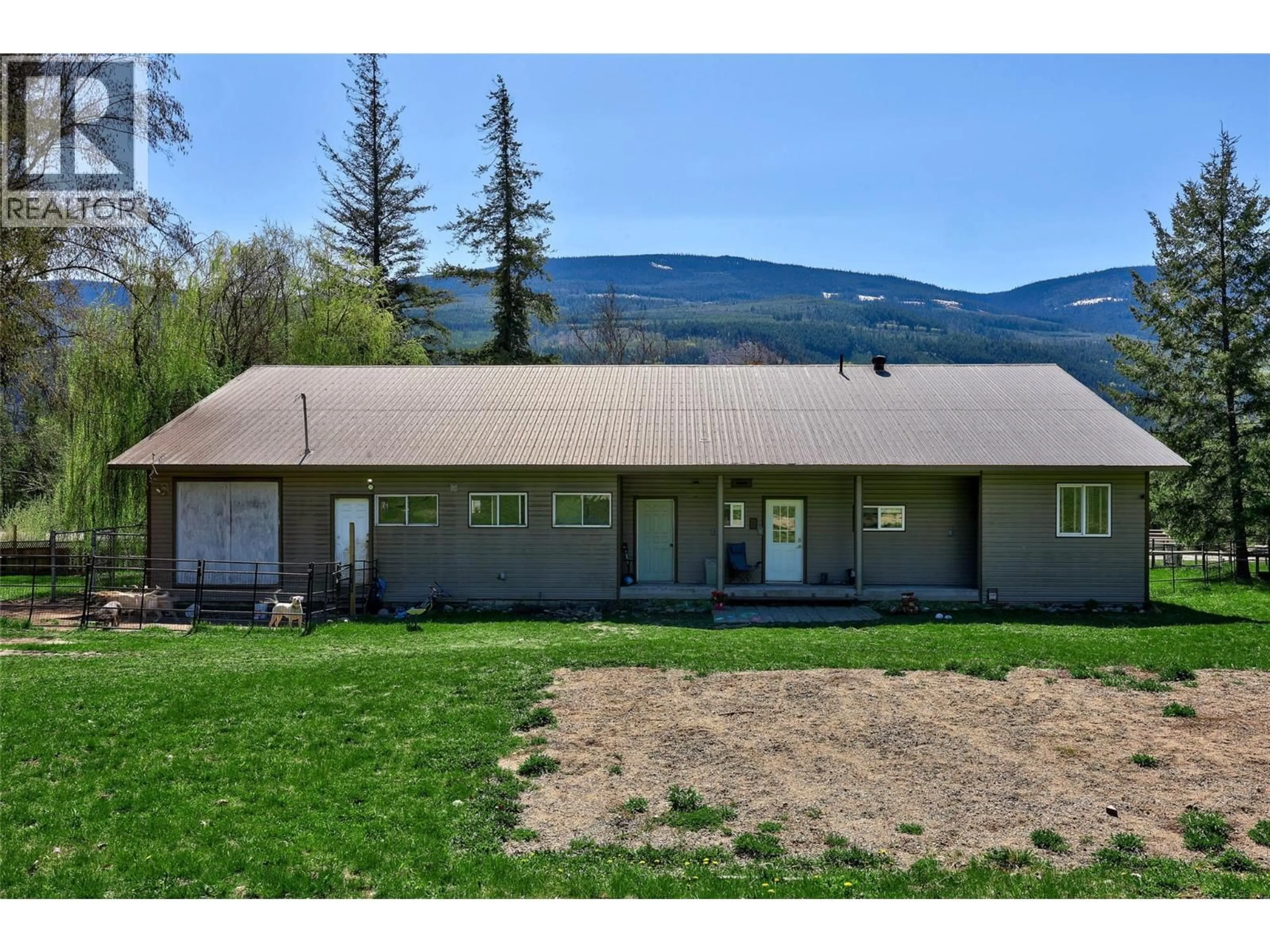 A pic from outside/outdoor area/front of a property/back of a property/a pic from drone, mountain view for 2405 LLOYD ROAD, Clearwater British Columbia V0E1N1