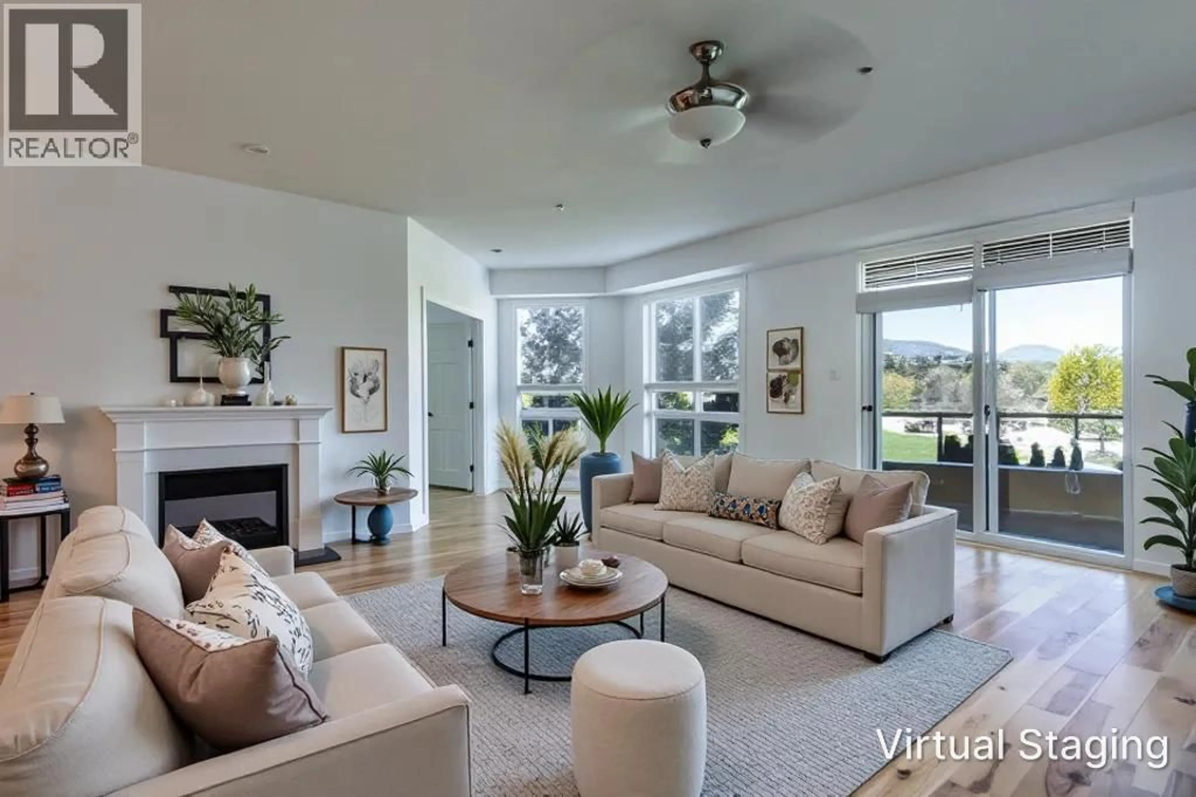 Living room with furniture, unknown for 212 - 3550 WOODSDALE ROAD, Lake Country British Columbia V4V2P5