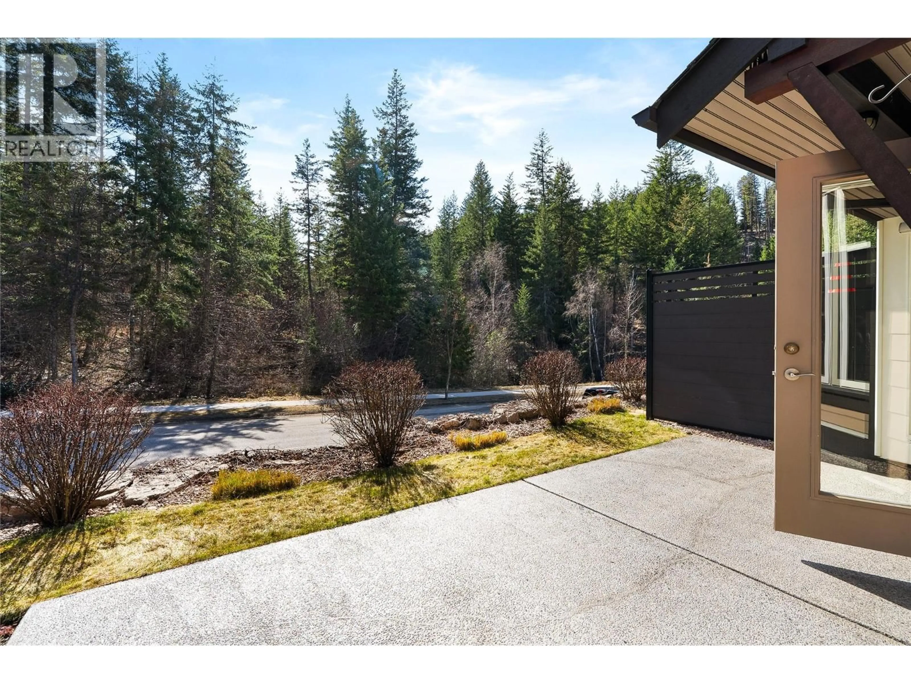 Patio, forest/trees view for 35 - 333 LONGSPOON DRIVE, Vernon British Columbia V1H2L1