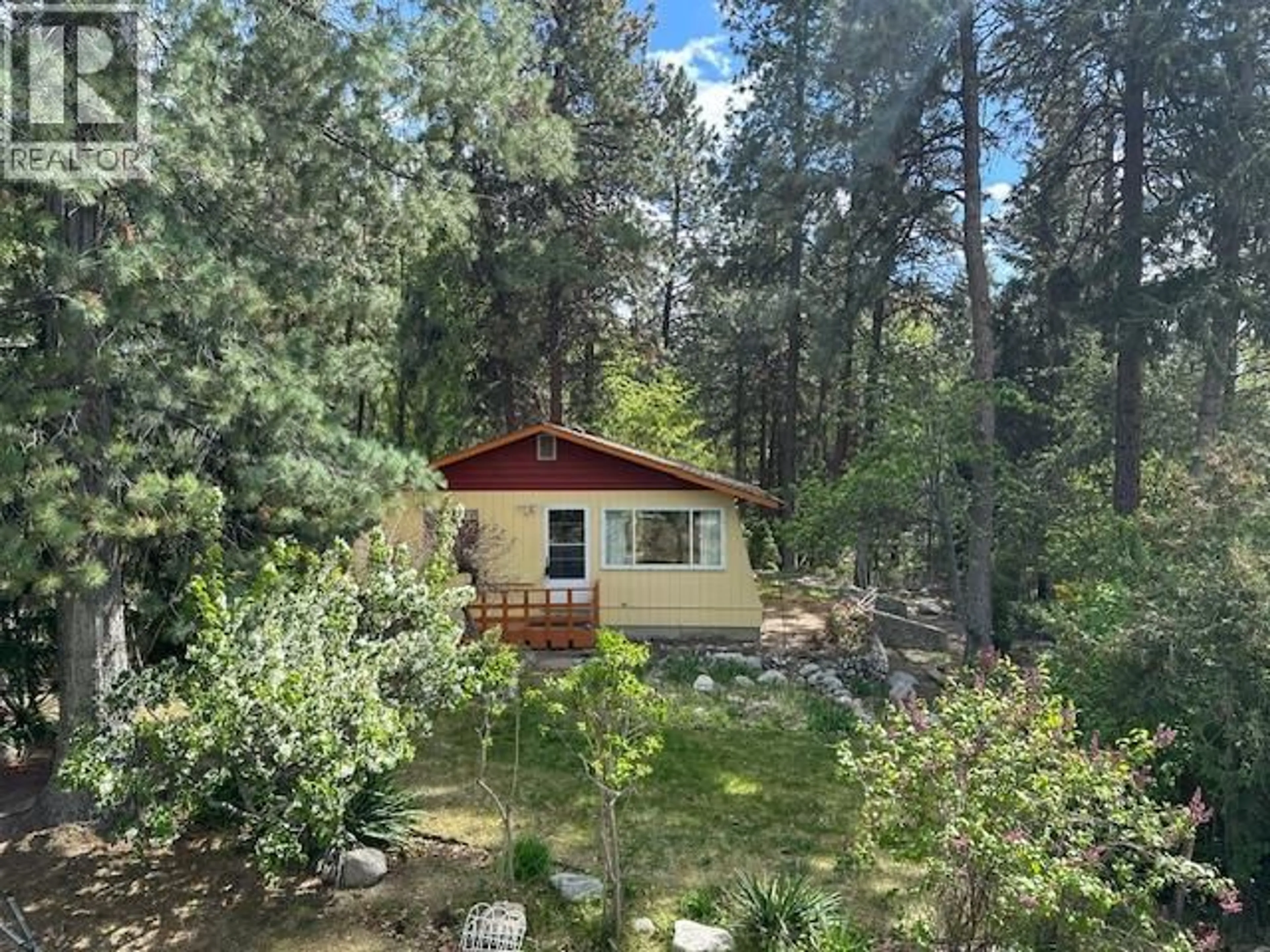 A pic from outside/outdoor area/front of a property/back of a property/a pic from drone, forest/trees view for 1260 UPPER DEBECK ROAD, Naramata British Columbia V0H1N0