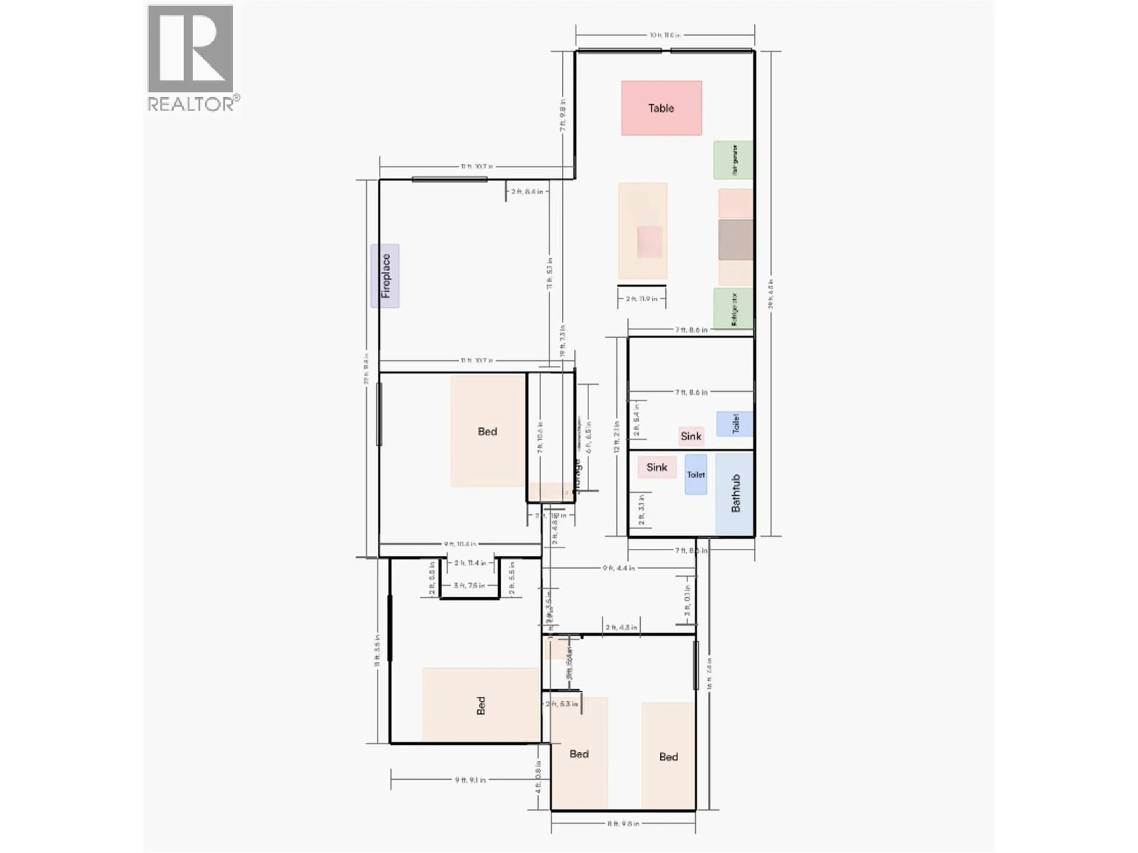 Floor plan for C - 4817 SNOWPINES ROAD, Big White British Columbia V1V1P3
