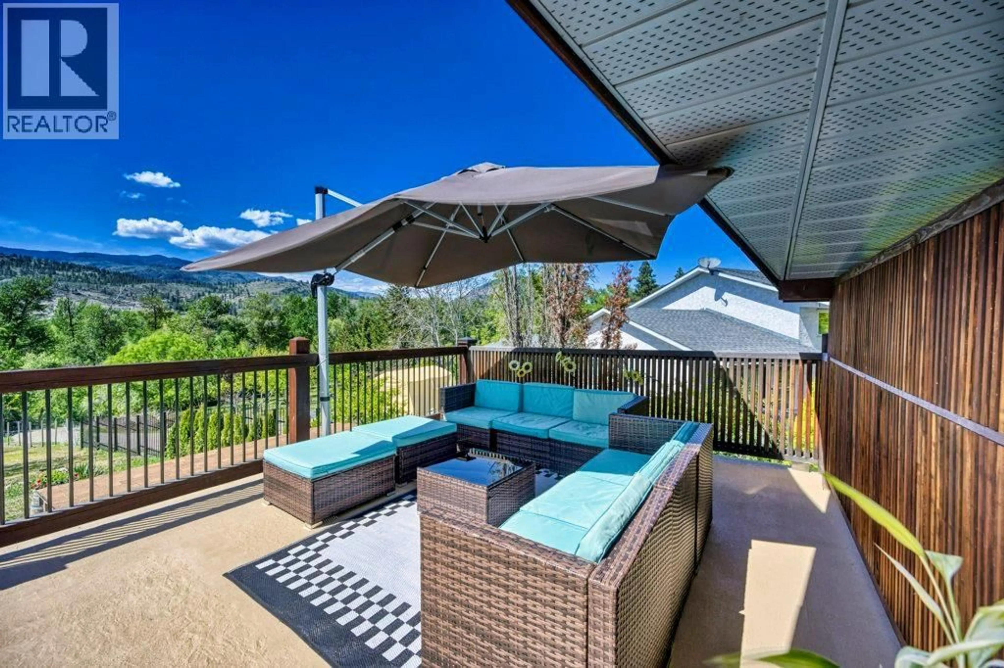 Patio, mountain view for 7562 CREST-A-WAY ROAD, Oliver British Columbia V0H1T2